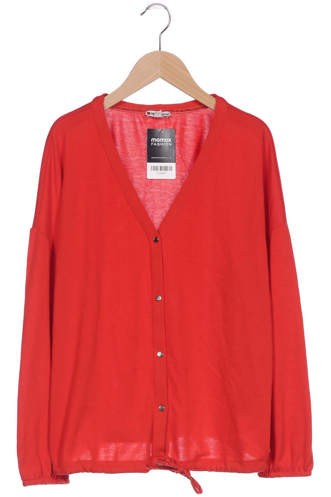 

Street One Damen Strickjacke, rot, Gr. 42