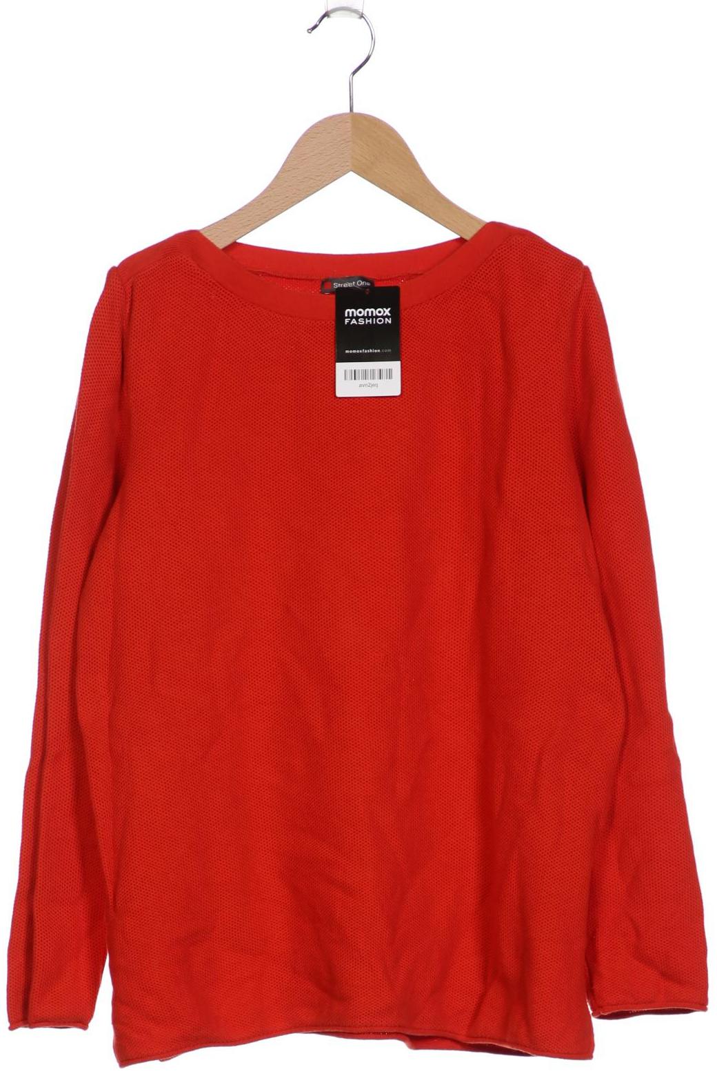 

Street One Damen Pullover, orange, Gr. 40