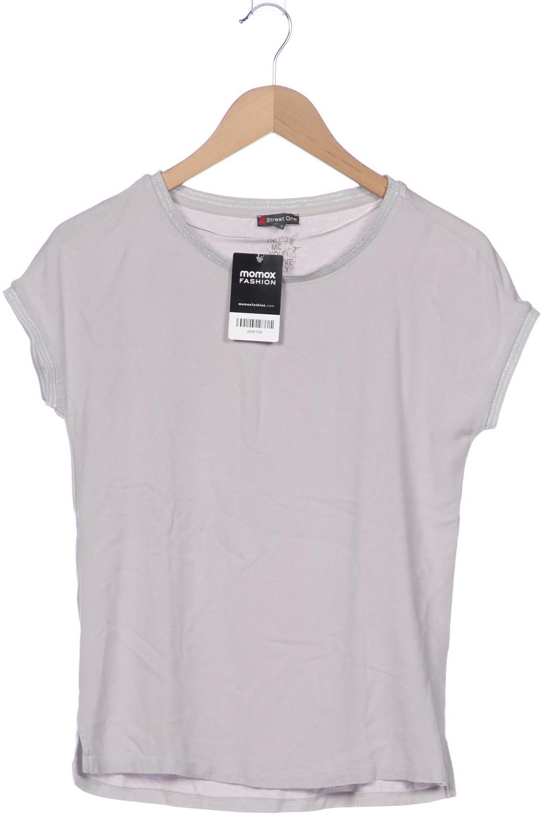 

Street One Damen T-Shirt, grau, Gr. 36
