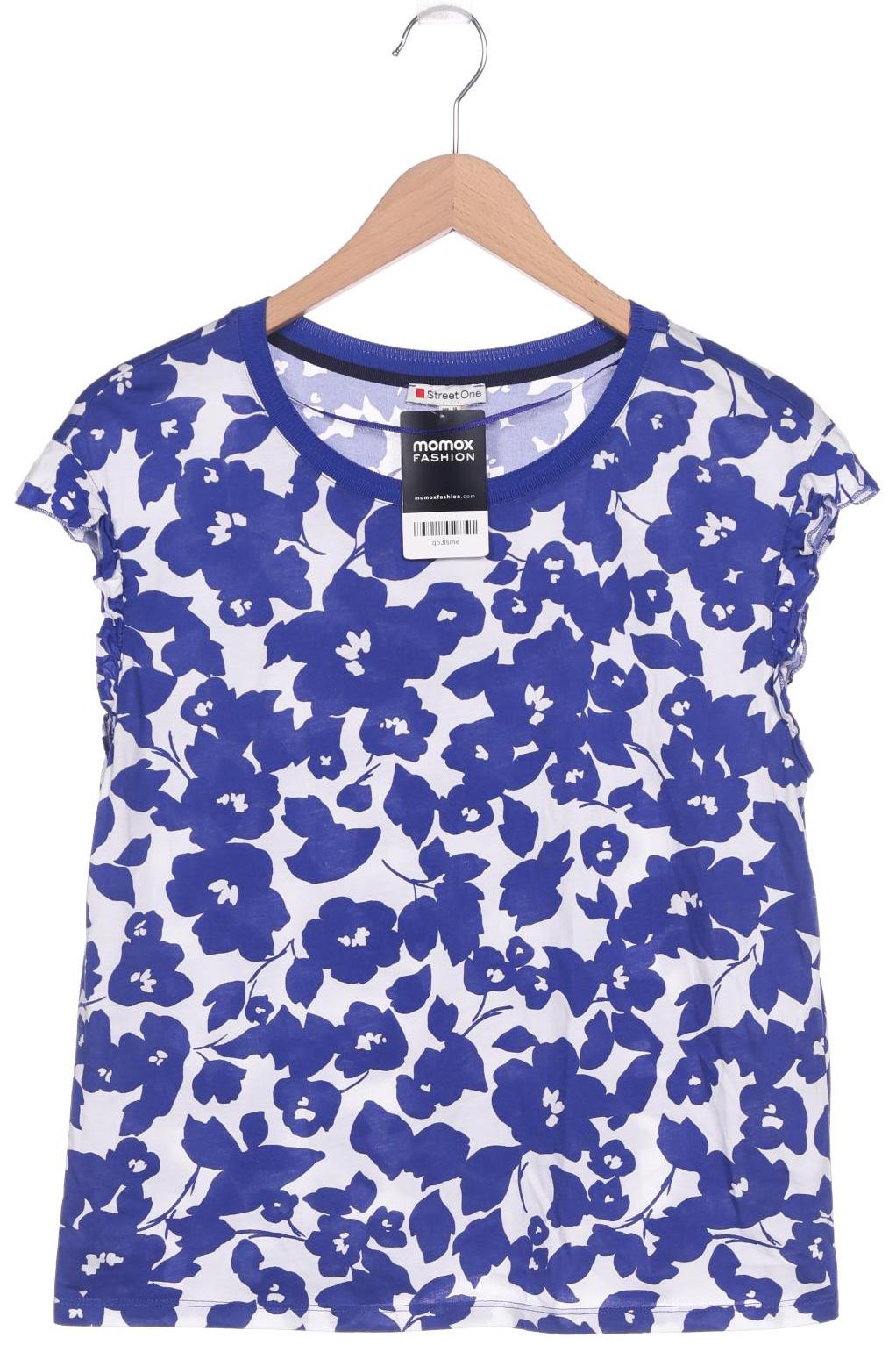

Street One Damen T-Shirt, blau, Gr. 38