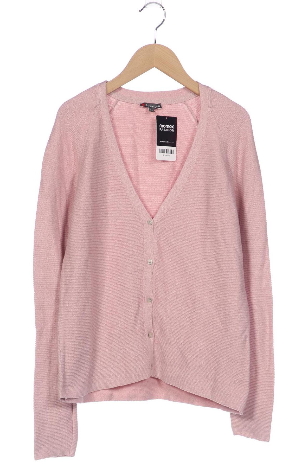 

Street One Damen Strickjacke, pink, Gr. 34