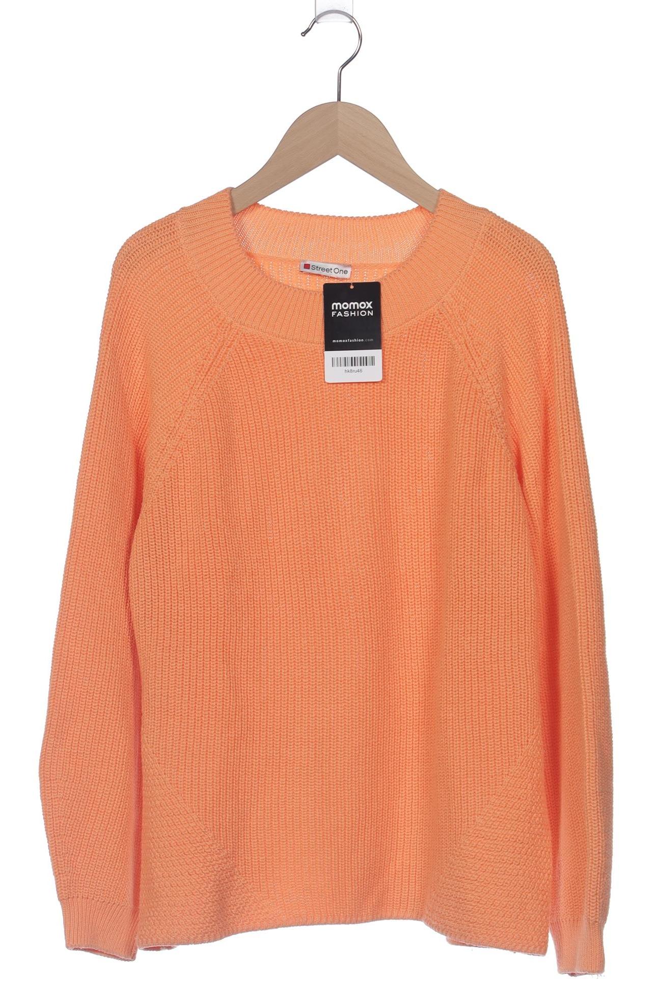 

Street One Damen Pullover, orange, Gr. 46
