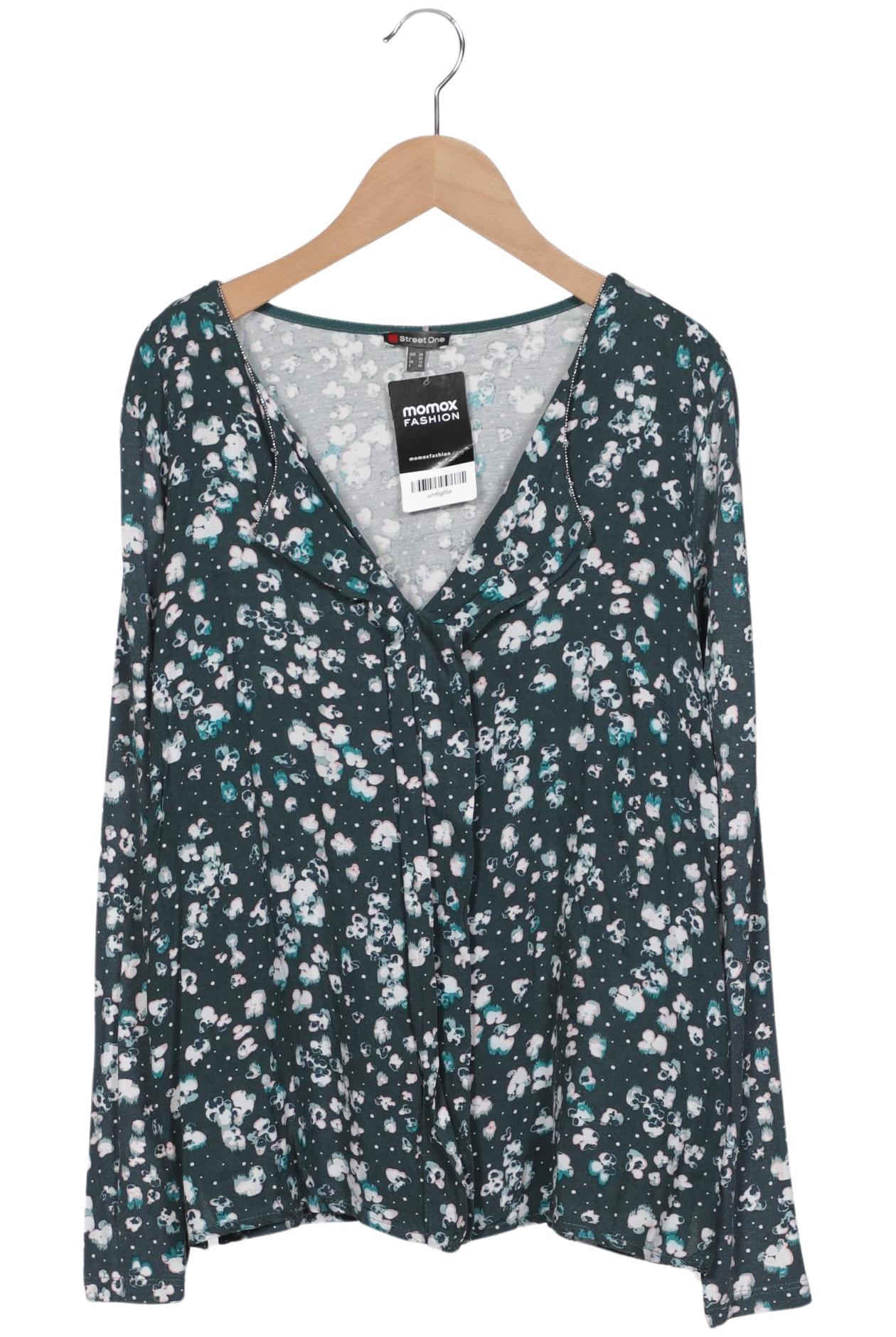 

Street One Damen Langarmshirt, grün, Gr. 38