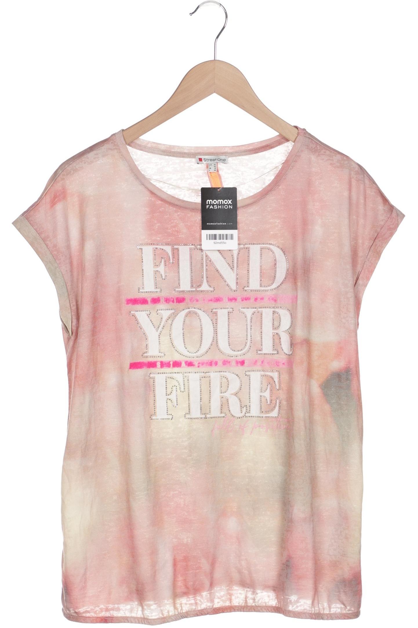 

Street One Damen T-Shirt, mehrfarbig, Gr. 44