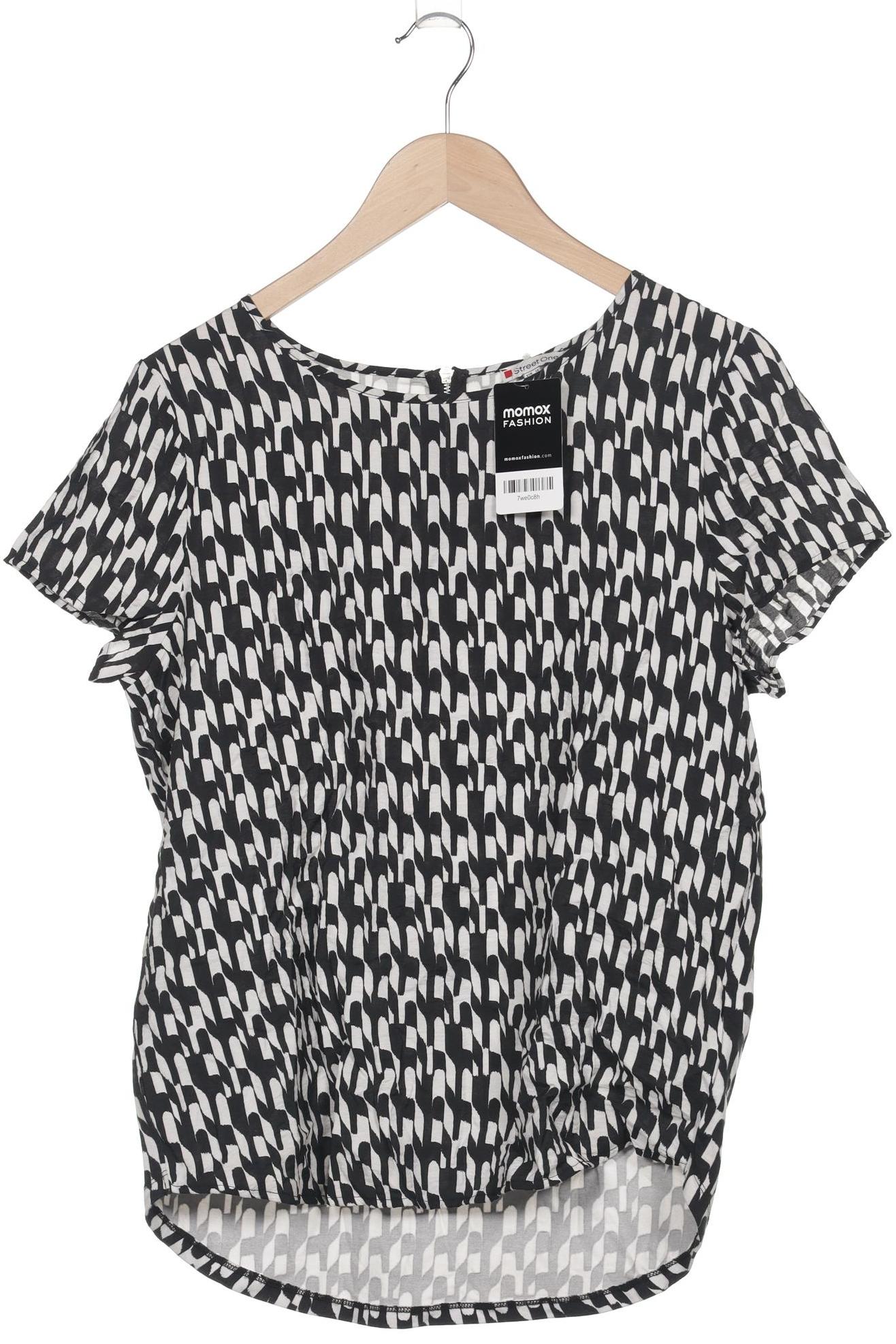 

Street One Damen T-Shirt, schwarz, Gr. 38