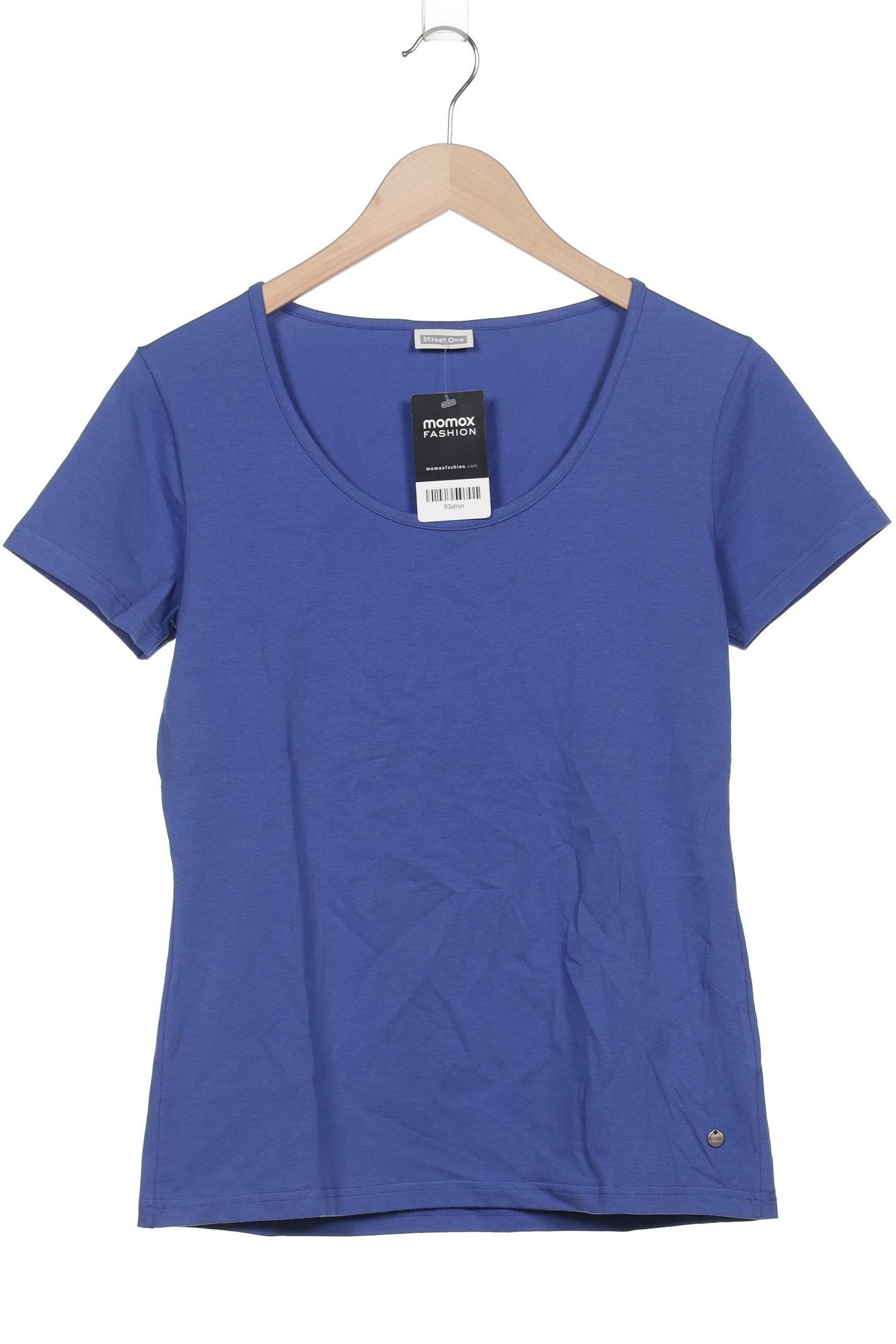 

Street One Damen T-Shirt, blau, Gr. 42