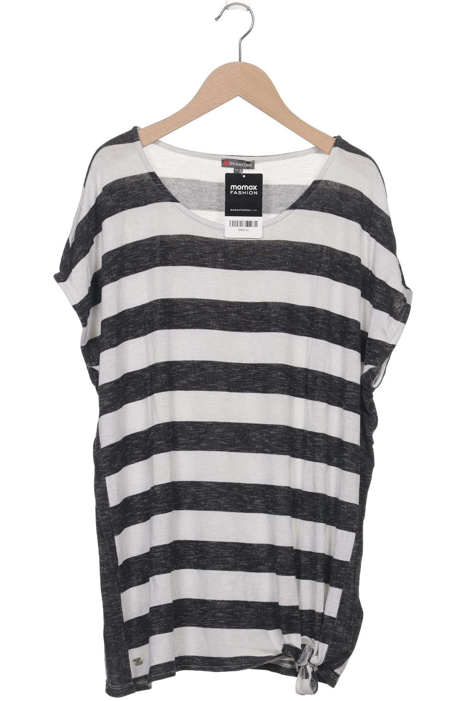 

Street One Damen T-Shirt, schwarz, Gr. 44