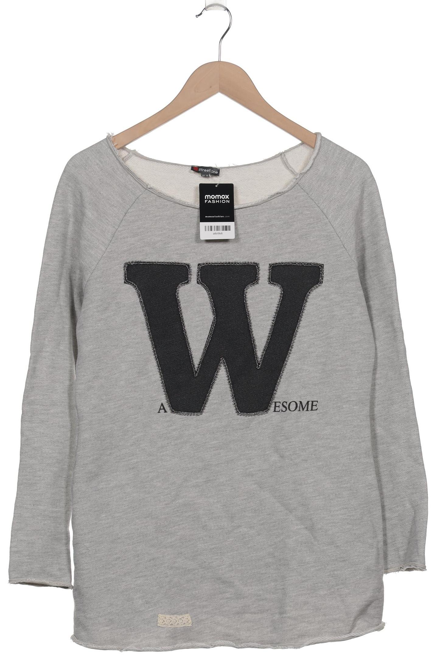 

Street One Damen Sweatshirt, grau, Gr. 38