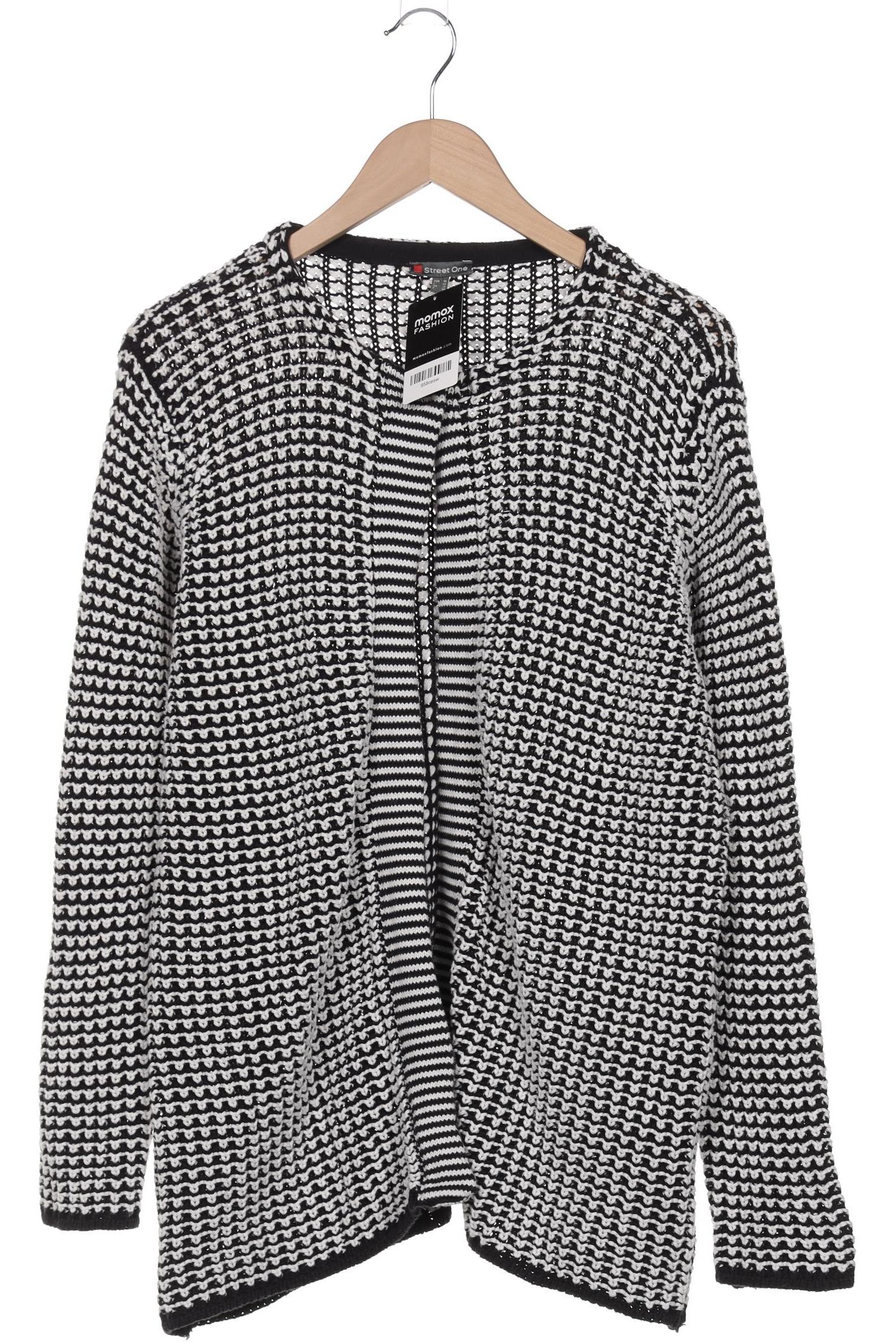 

Street One Damen Strickjacke, schwarz, Gr. 38