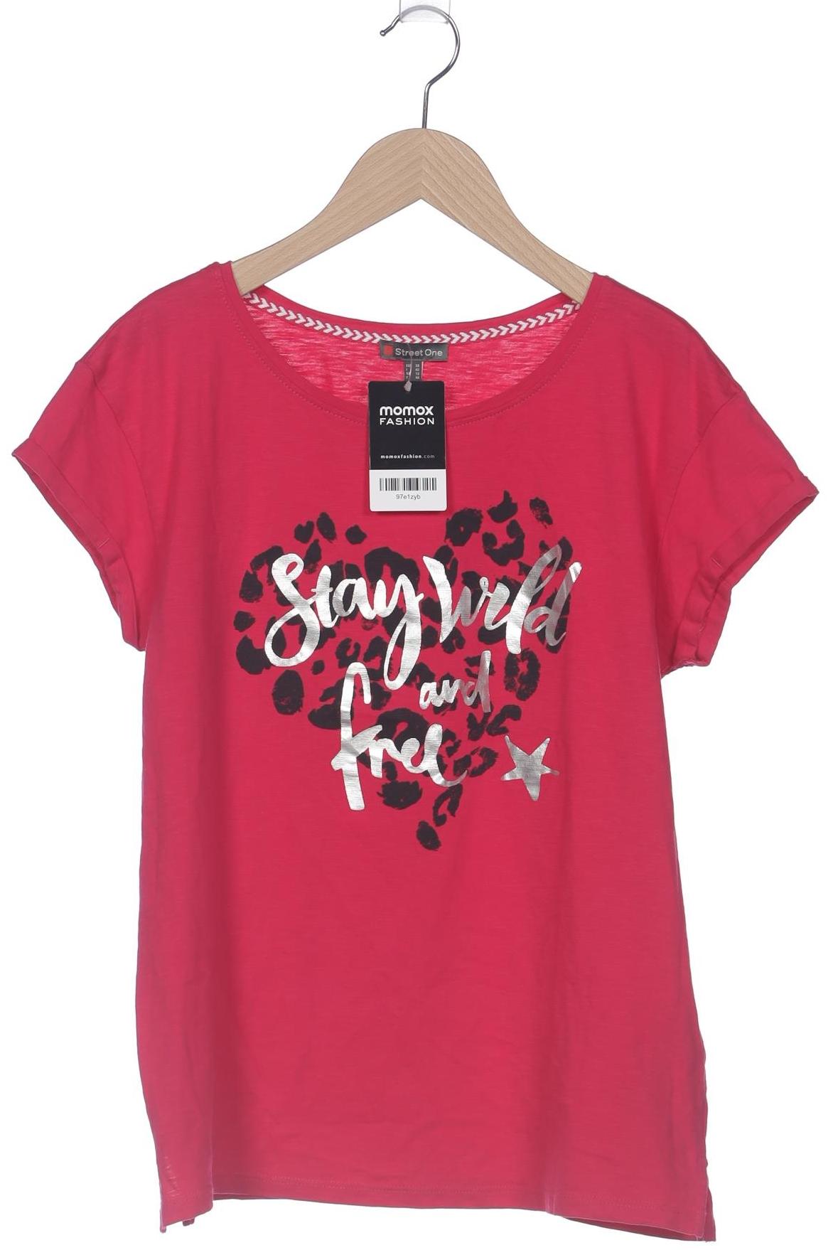 

Street One Damen T-Shirt, pink, Gr. 38