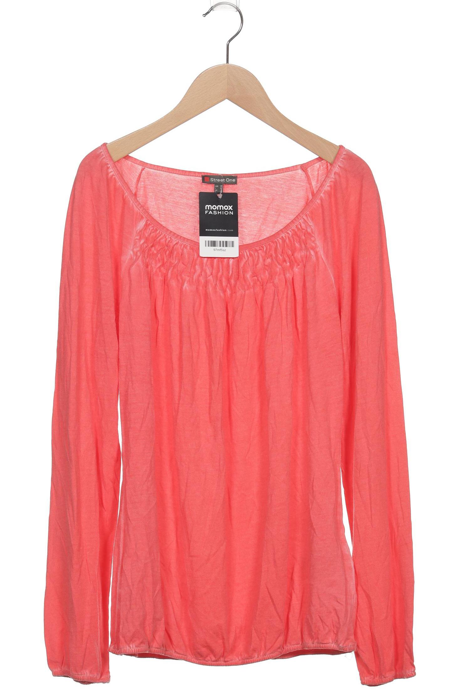 

Street One Damen Langarmshirt, rot, Gr. 38