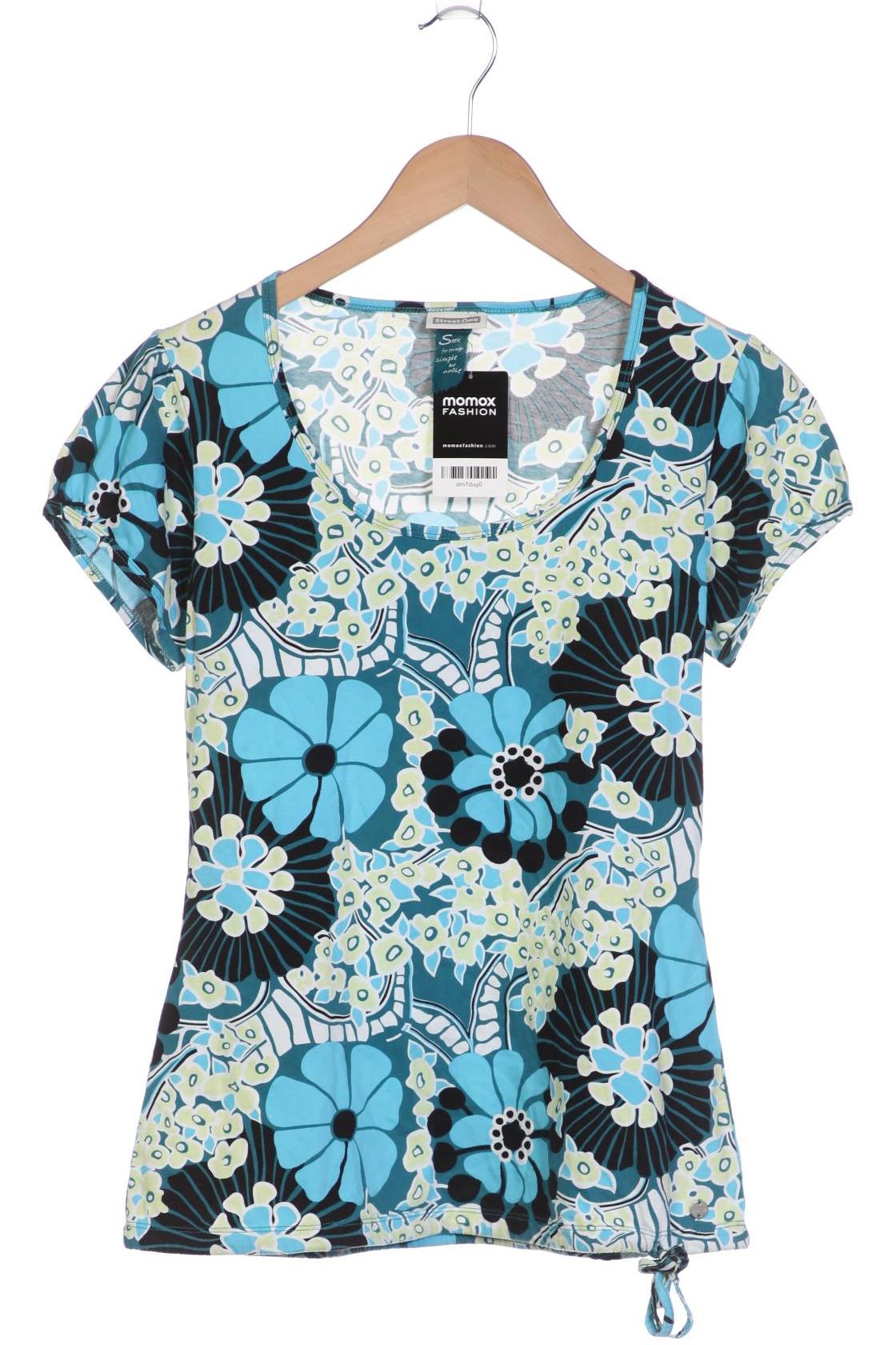 

Street One Damen T-Shirt, blau, Gr. 42