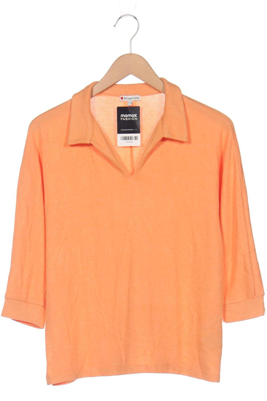 

Street One Damen Pullover, orange, Gr. 36