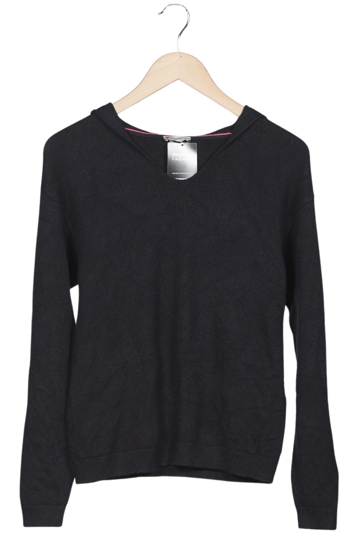 

Street One Damen Kapuzenpullover, marineblau, Gr. 34