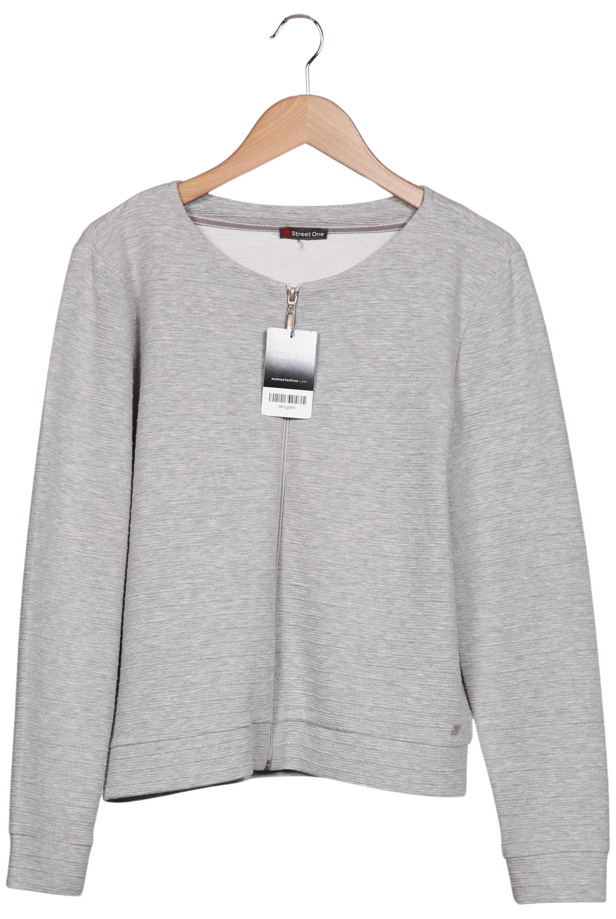 

Street One Damen Strickjacke, grau, Gr. 42