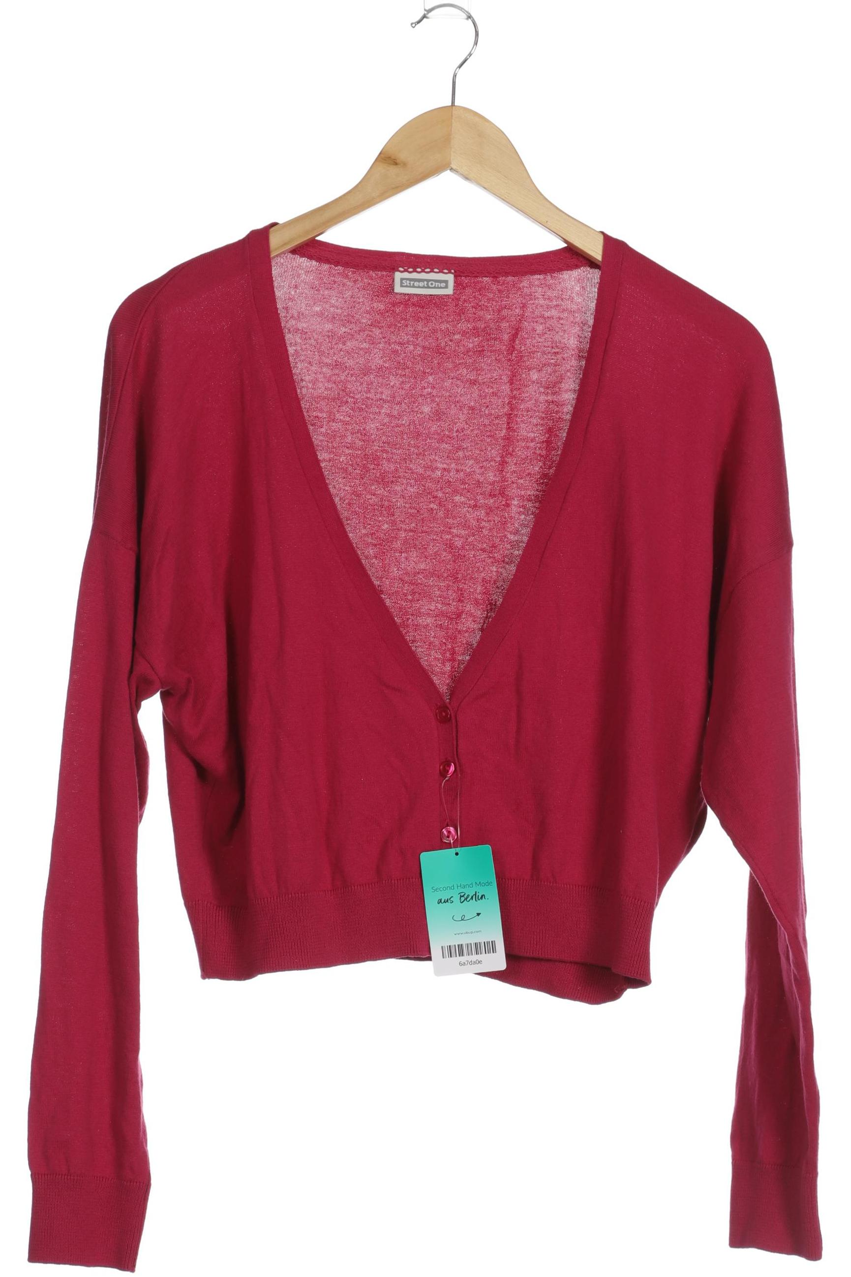 

Street One Damen Strickjacke, pink, Gr. 42