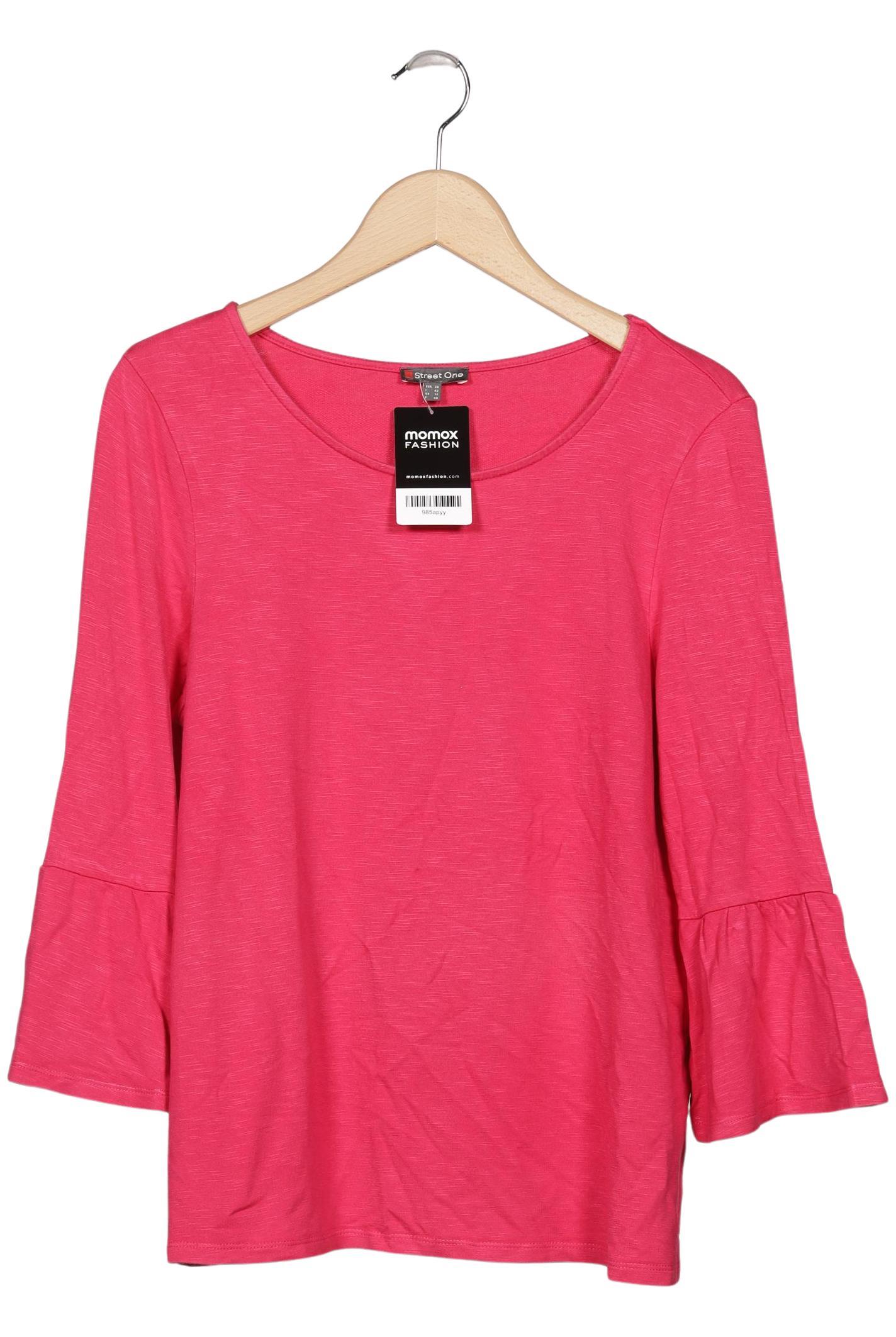 

Street One Damen Langarmshirt, pink, Gr. 38