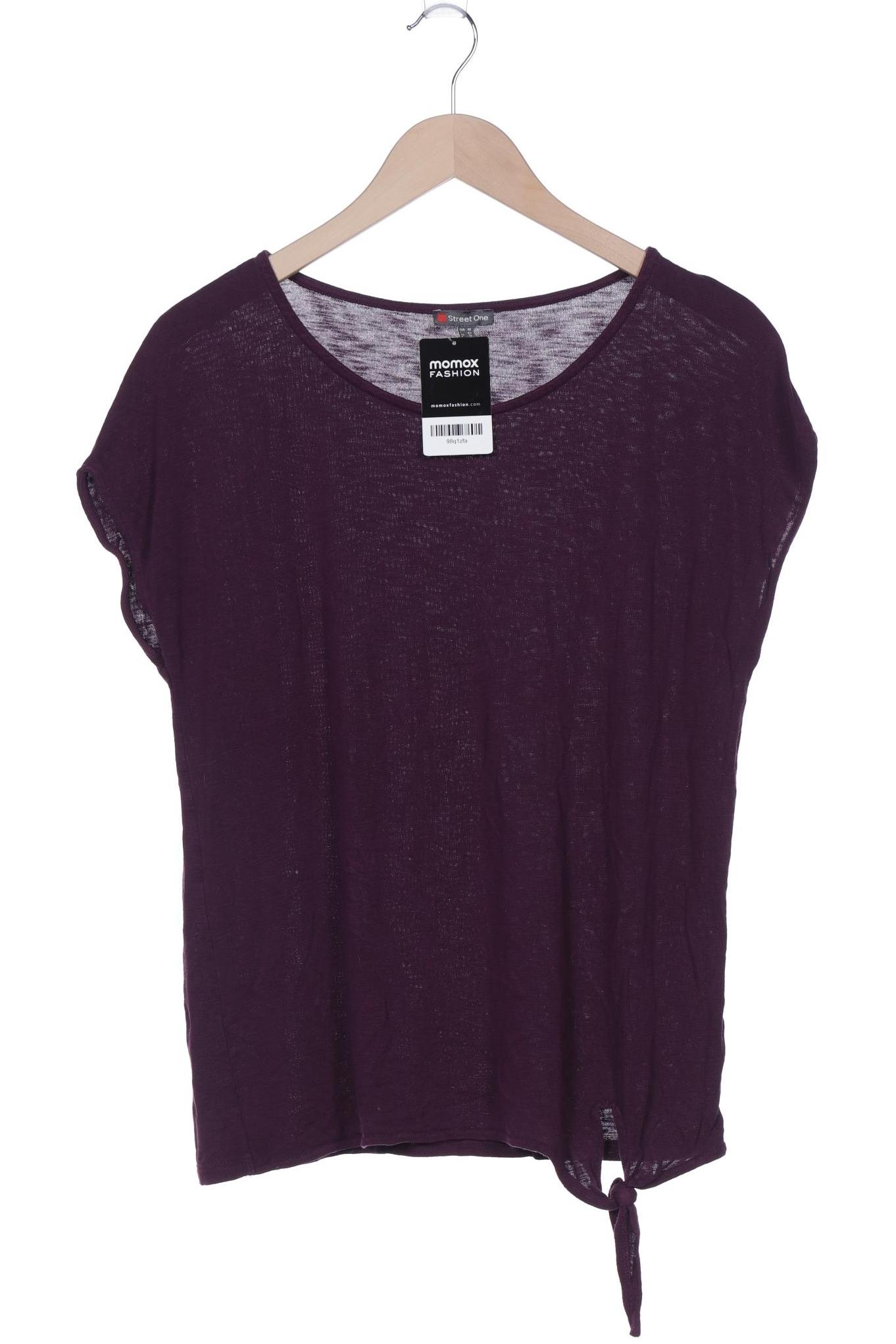

Street One Damen T-Shirt, flieder, Gr. 42
