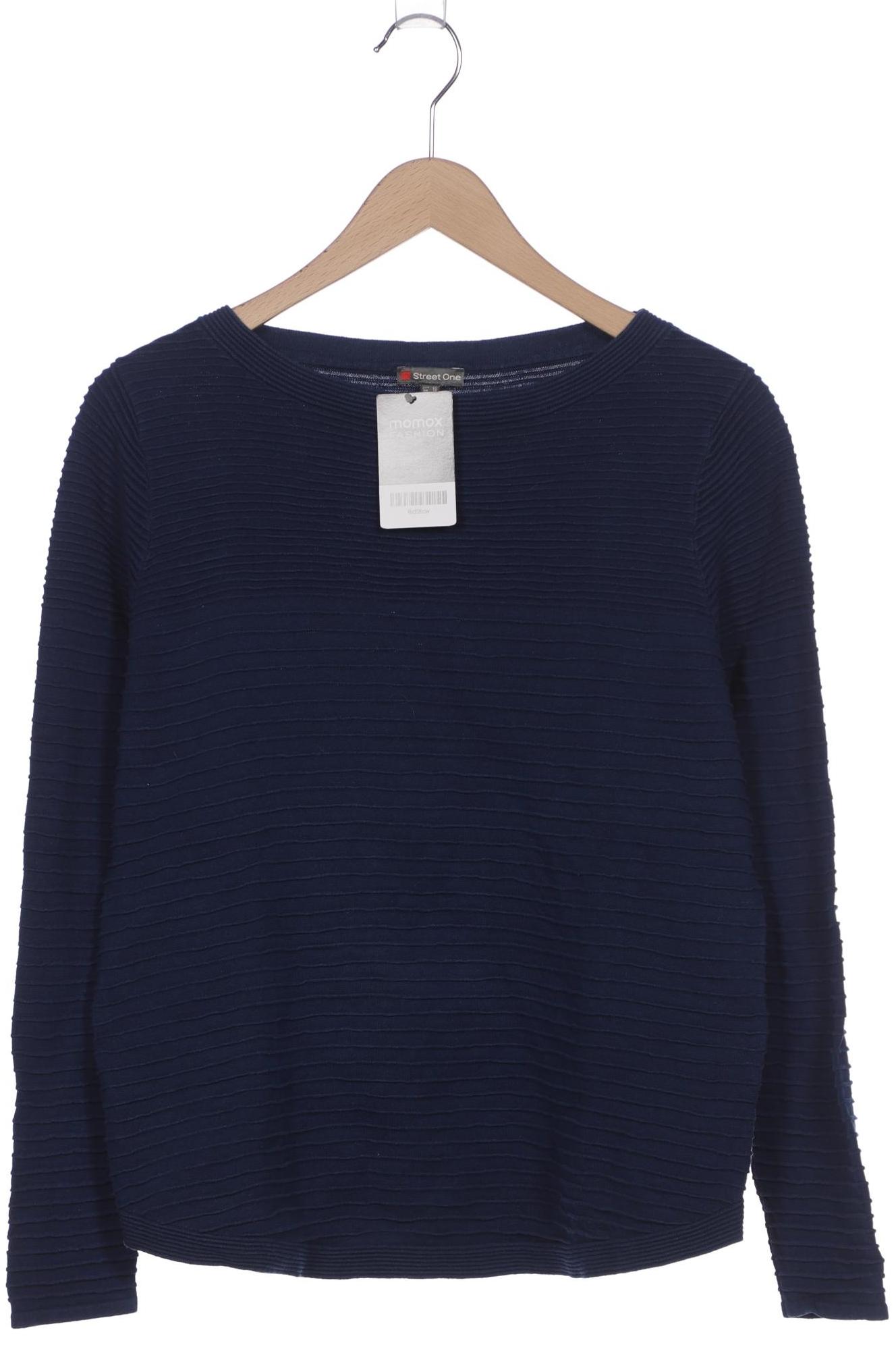 

Street One Damen Pullover, marineblau, Gr. 40