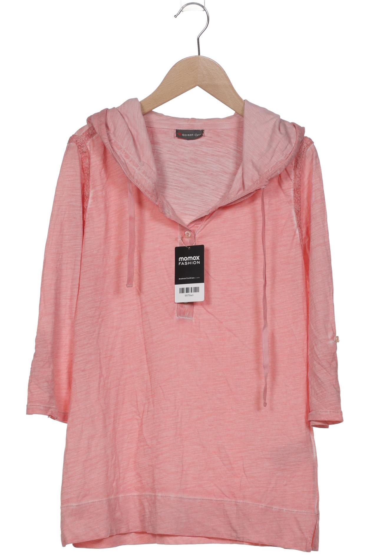 

Street One Damen Kapuzenpullover, pink, Gr. 40