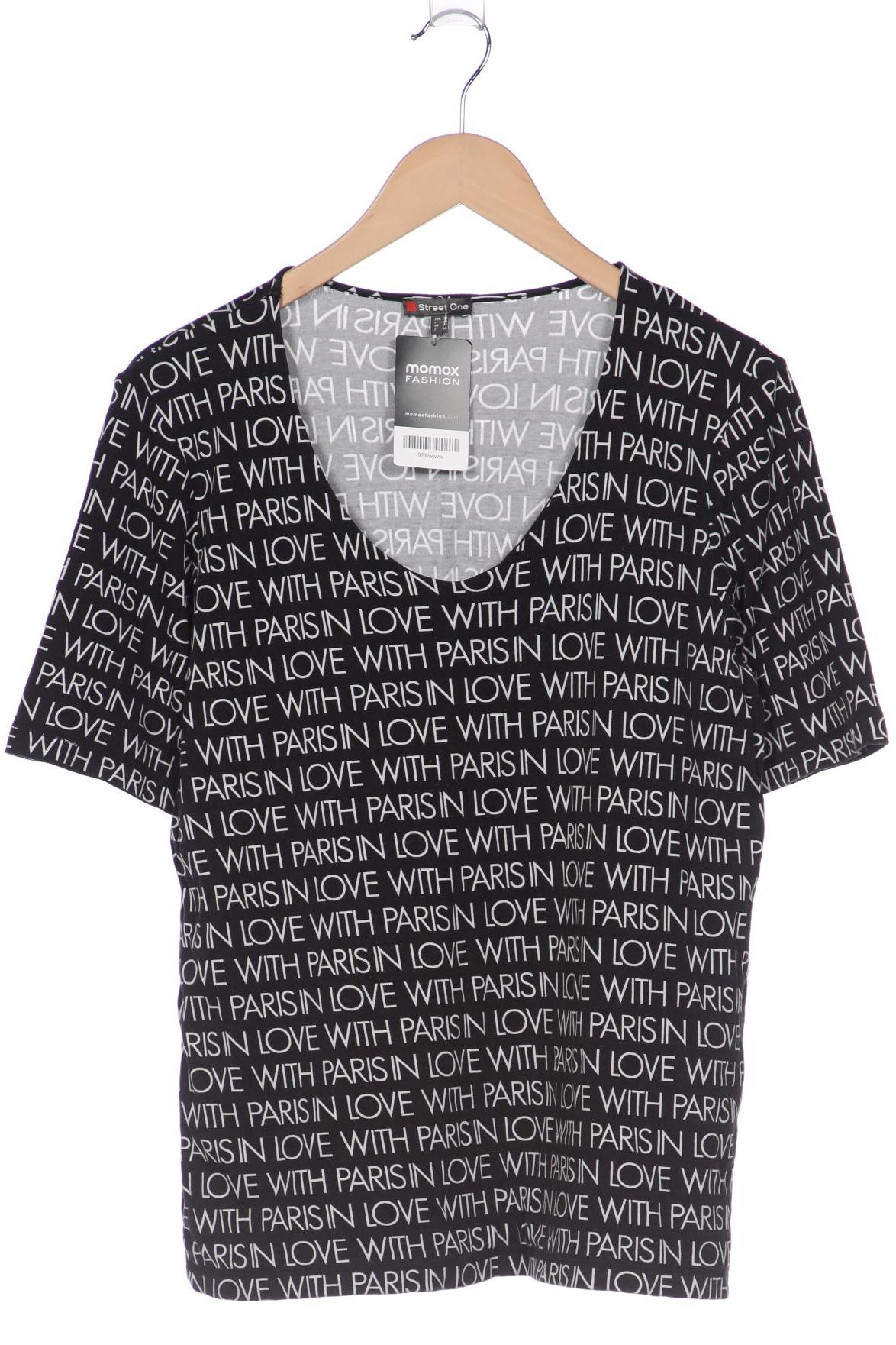 

Street One Damen T-Shirt, schwarz