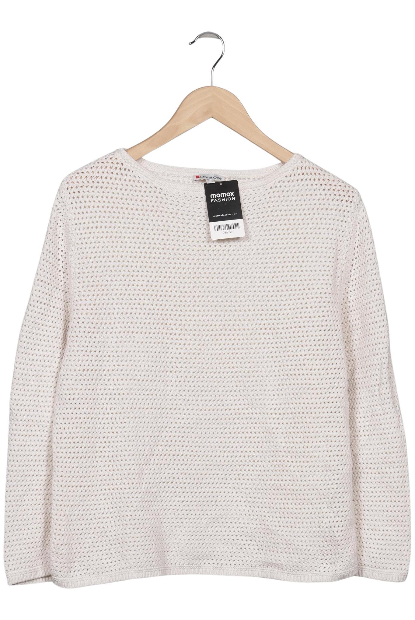 

Street One Damen Pullover, cremeweiß, Gr. 42