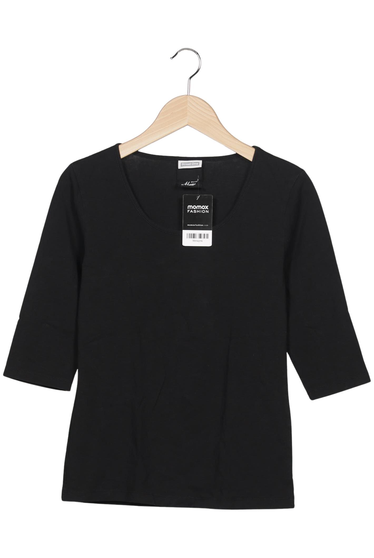 

Street One Damen Langarmshirt, schwarz, Gr. 40