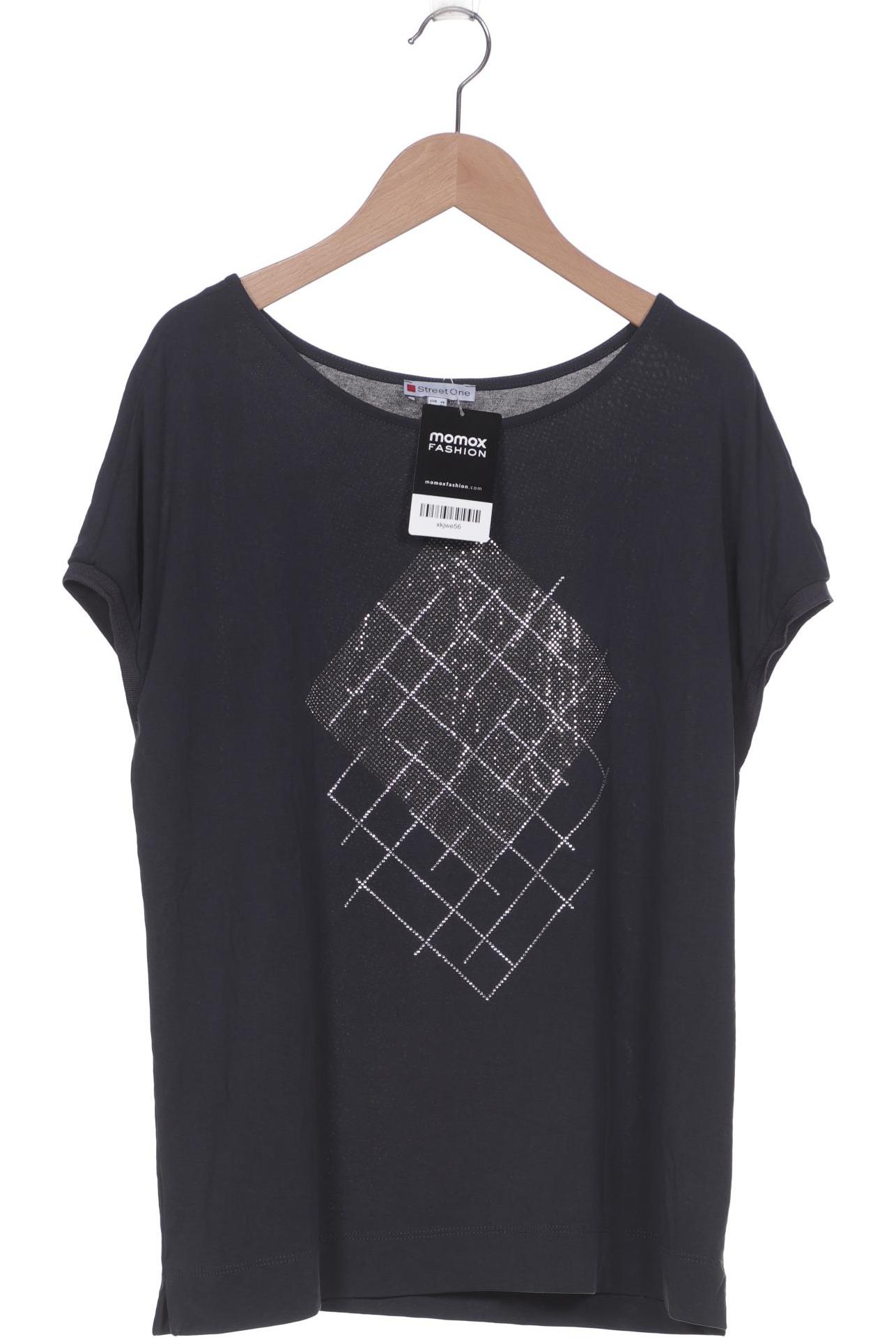 

Street One Damen T-Shirt, marineblau, Gr. 38