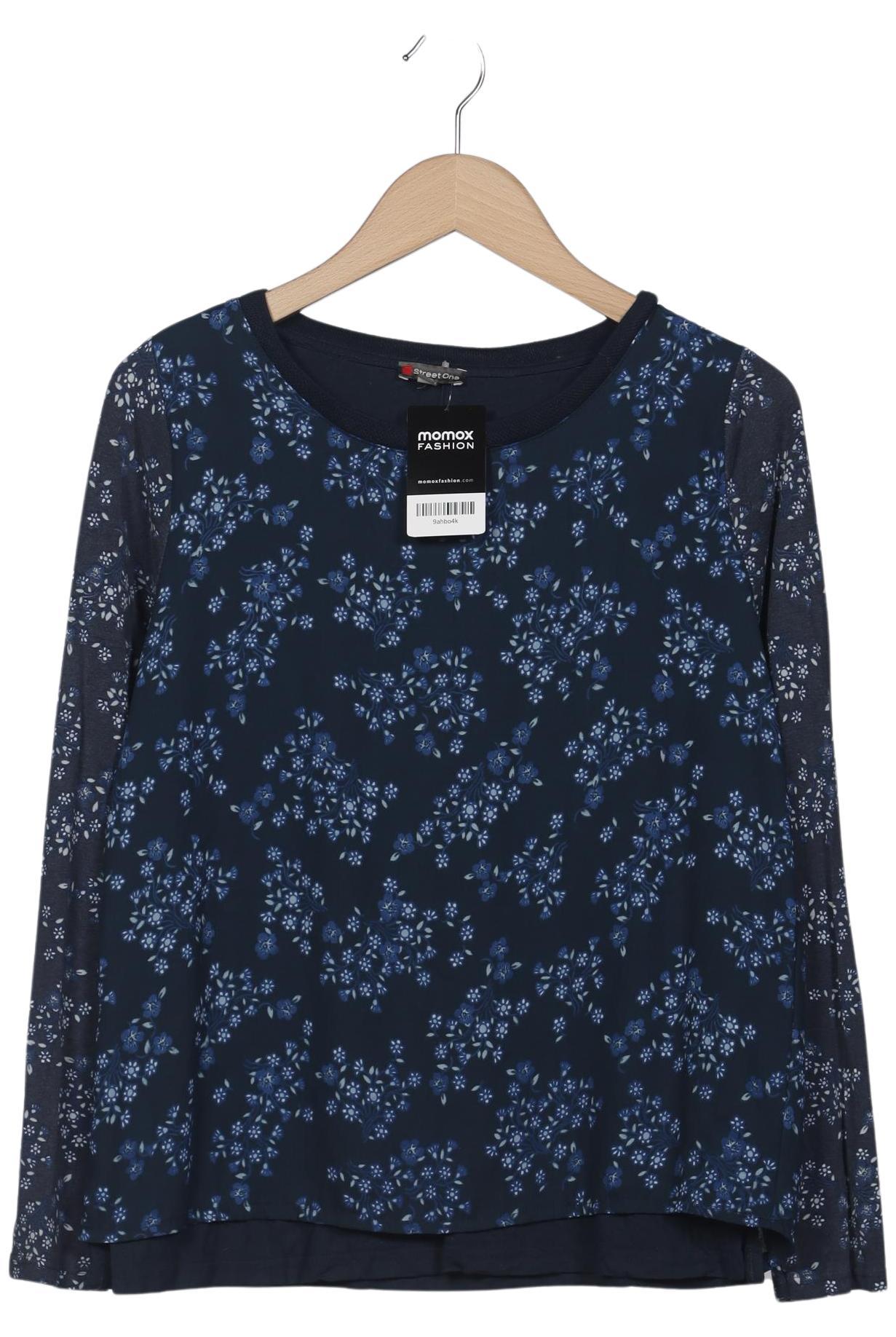 

Street One Damen Langarmshirt, marineblau, Gr. 40