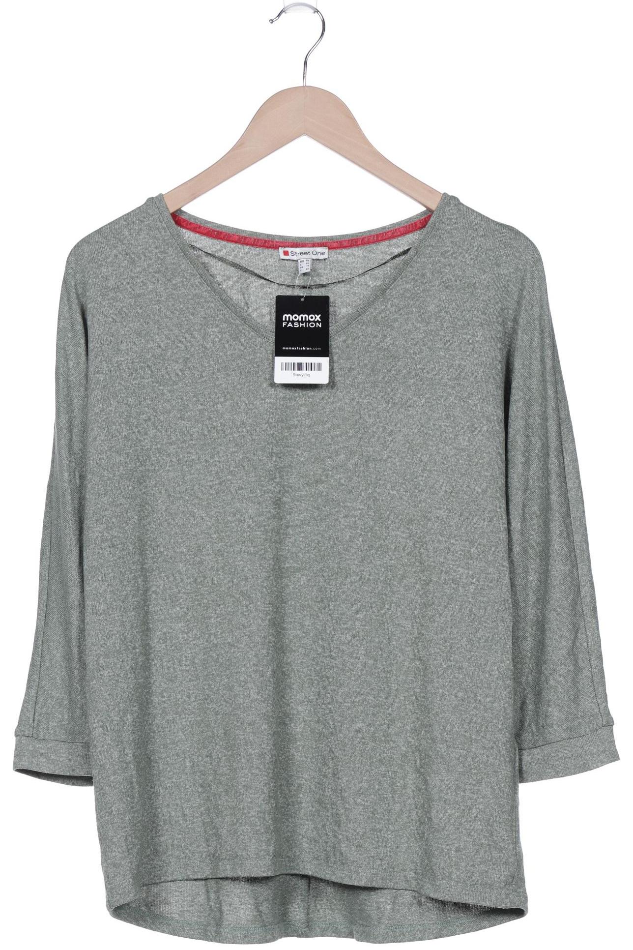 

Street One Damen Pullover, grün, Gr. 40