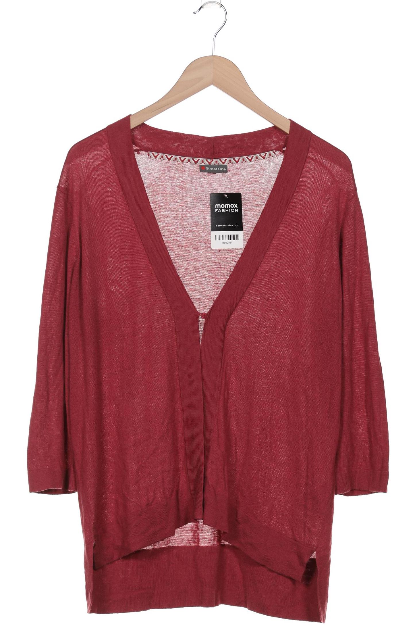 

Street One Damen Strickjacke, bordeaux, Gr. 44
