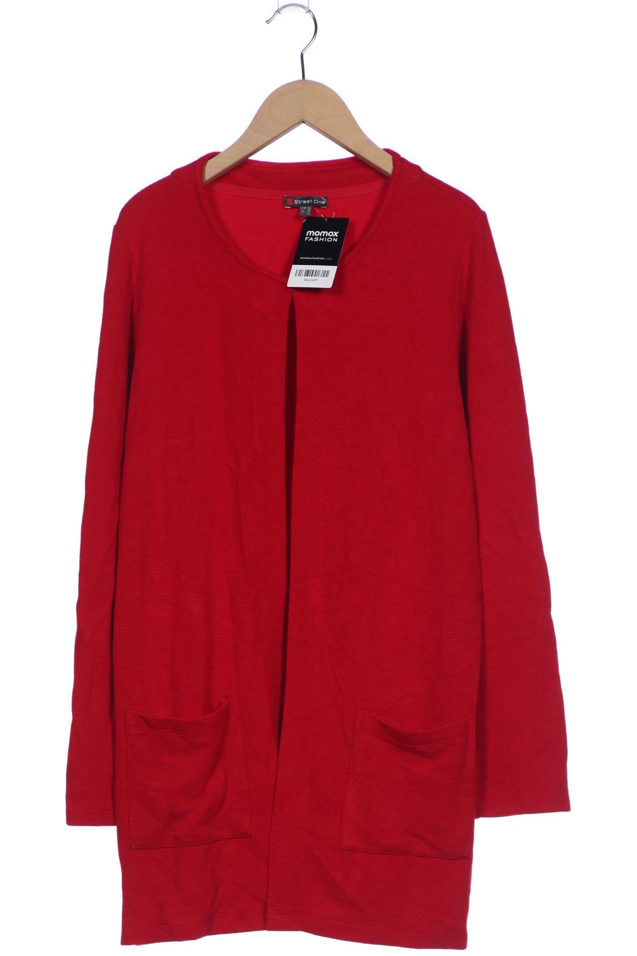 

Street One Damen Strickjacke, rot, Gr. 42