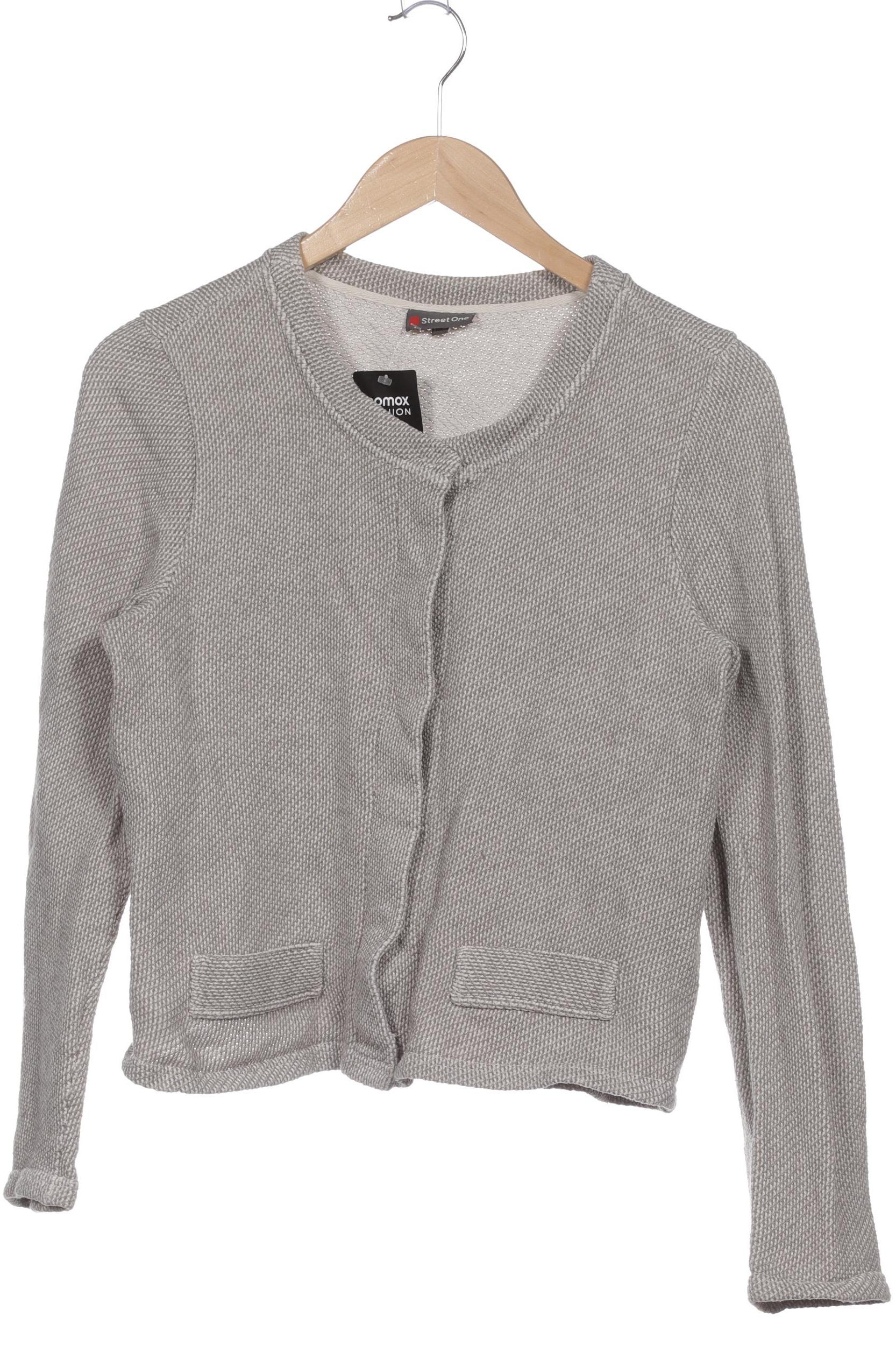 

Street One Damen Strickjacke, grün, Gr. 38