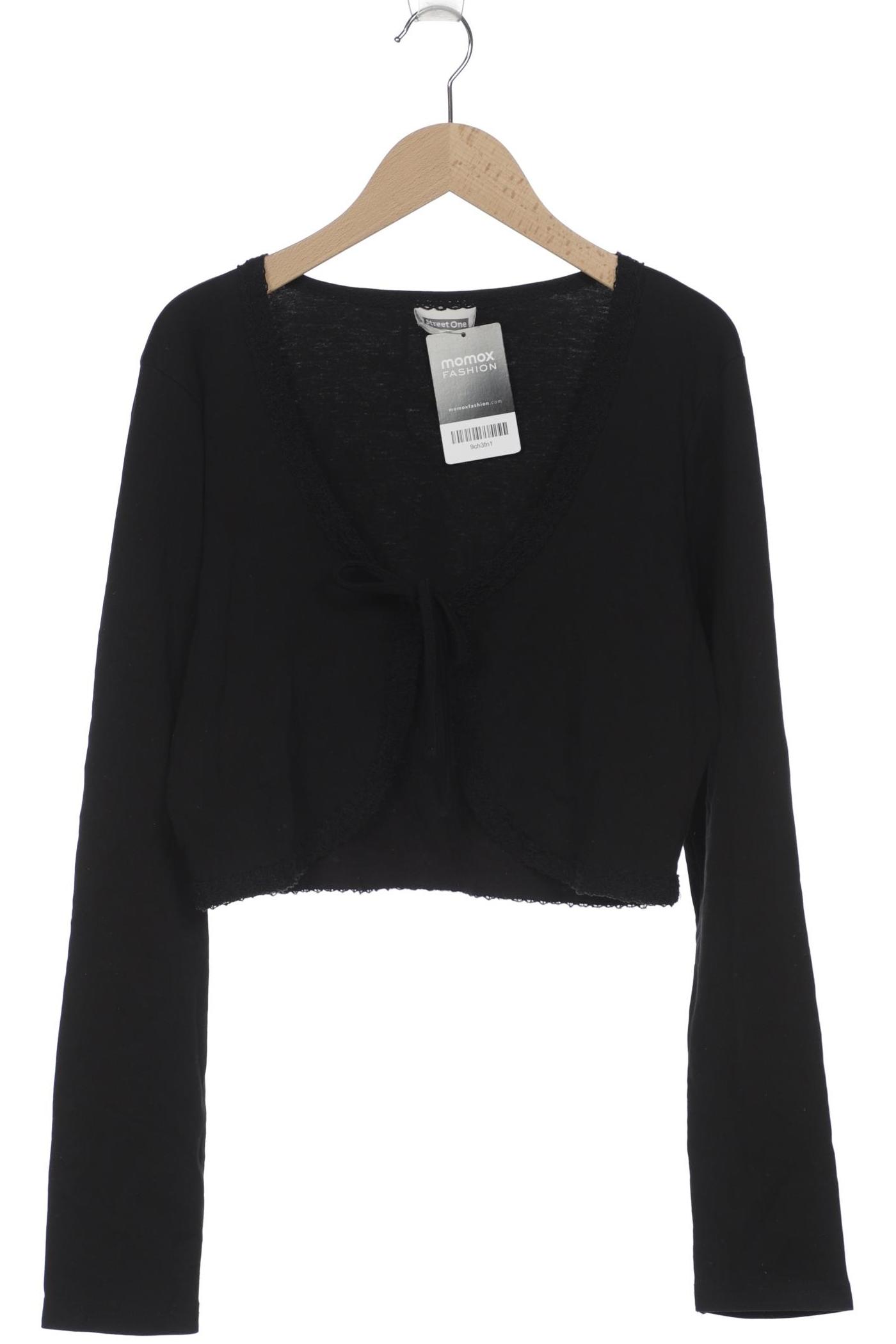 

Street One Damen Strickjacke, schwarz, Gr. 42