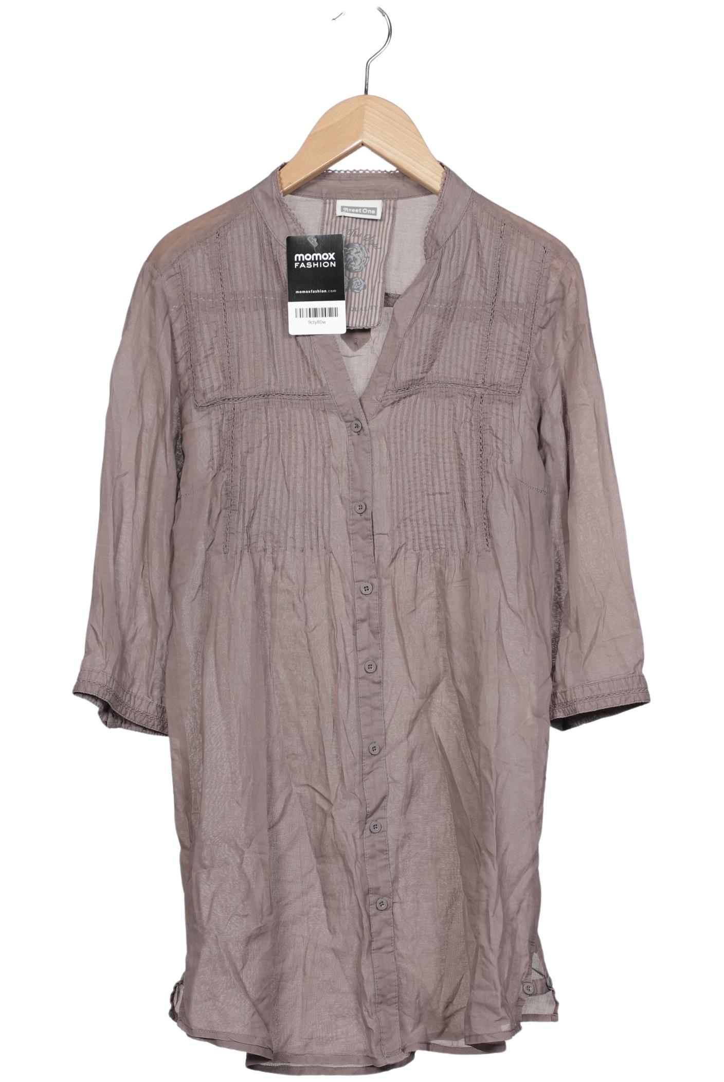 

Street One Damen Bluse, braun, Gr. 36