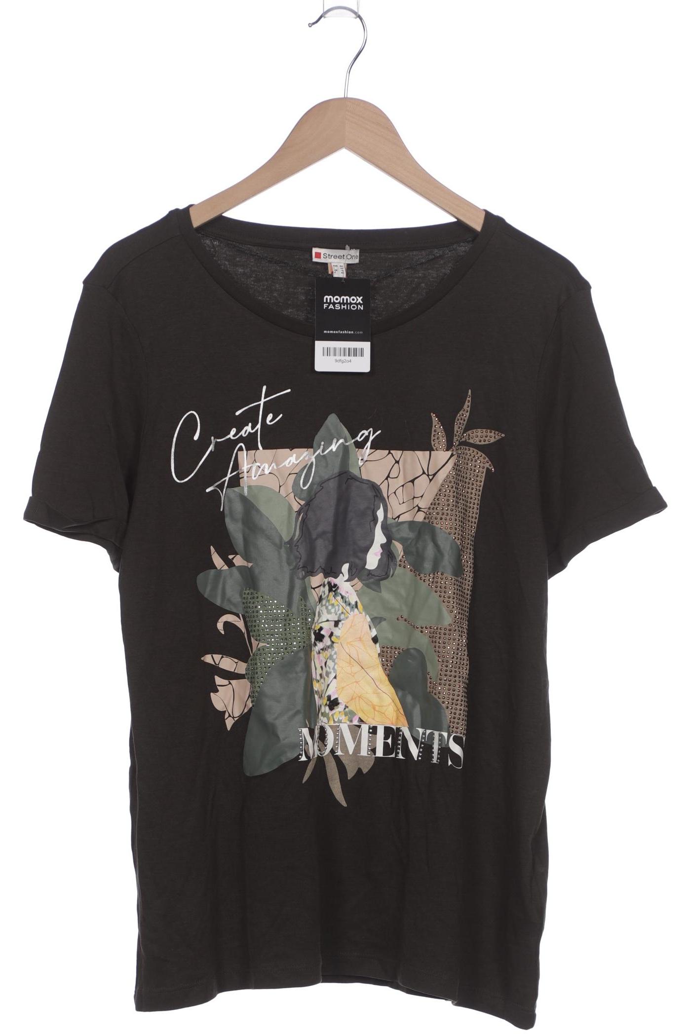 

Street One Damen T-Shirt, grün, Gr. 44