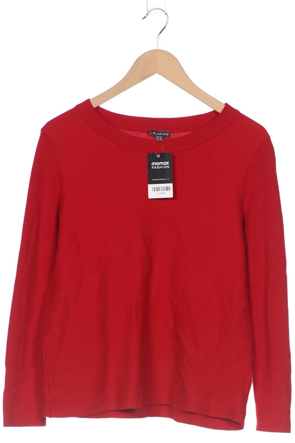 

Street One Damen Pullover, rot, Gr. 38