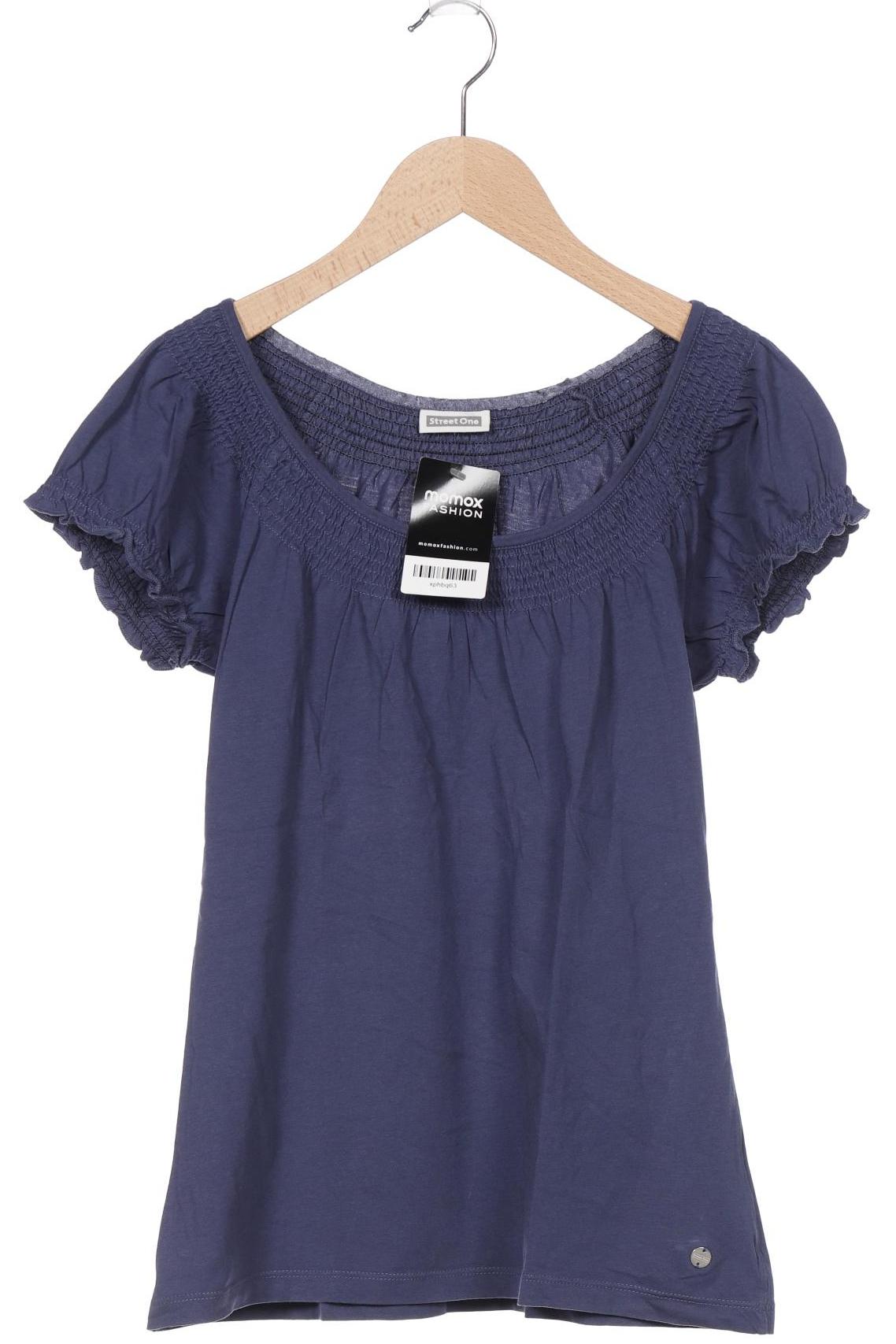 

Street One Damen T-Shirt, marineblau, Gr. 40