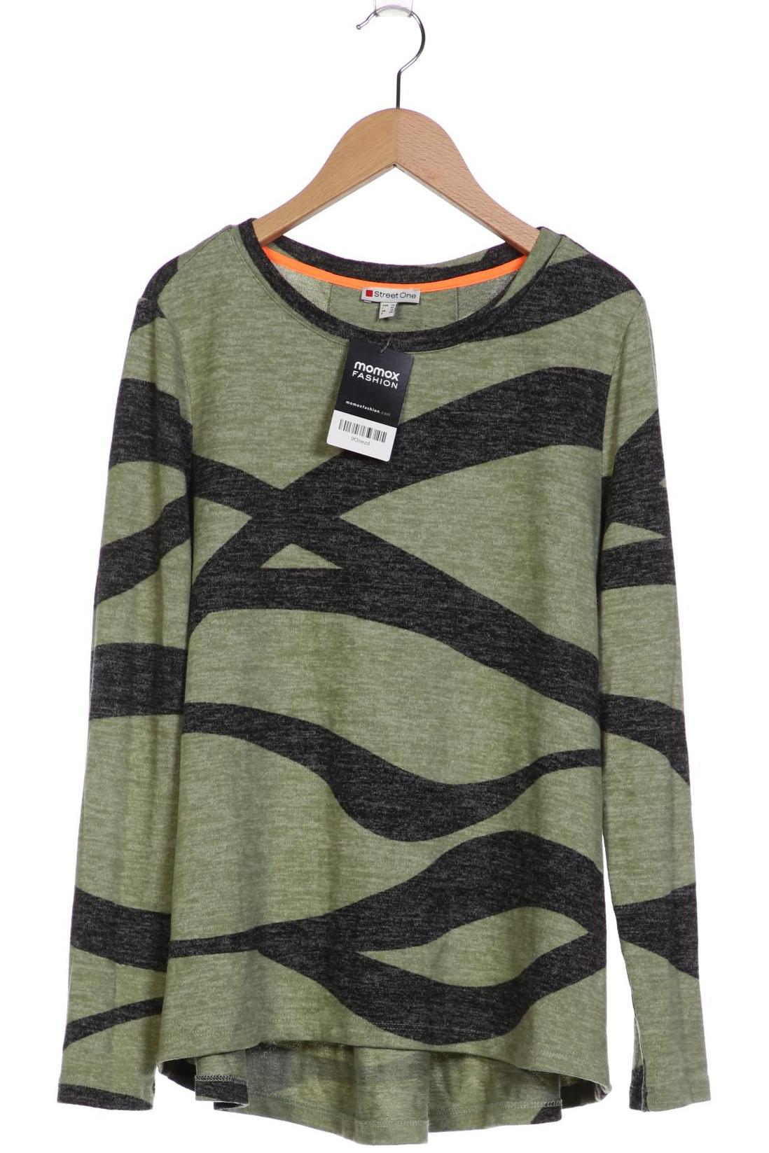 

Street One Damen Pullover, grün, Gr. 38