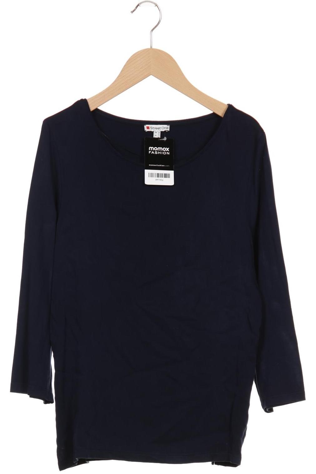 

Street One Damen Langarmshirt, marineblau, Gr. 38