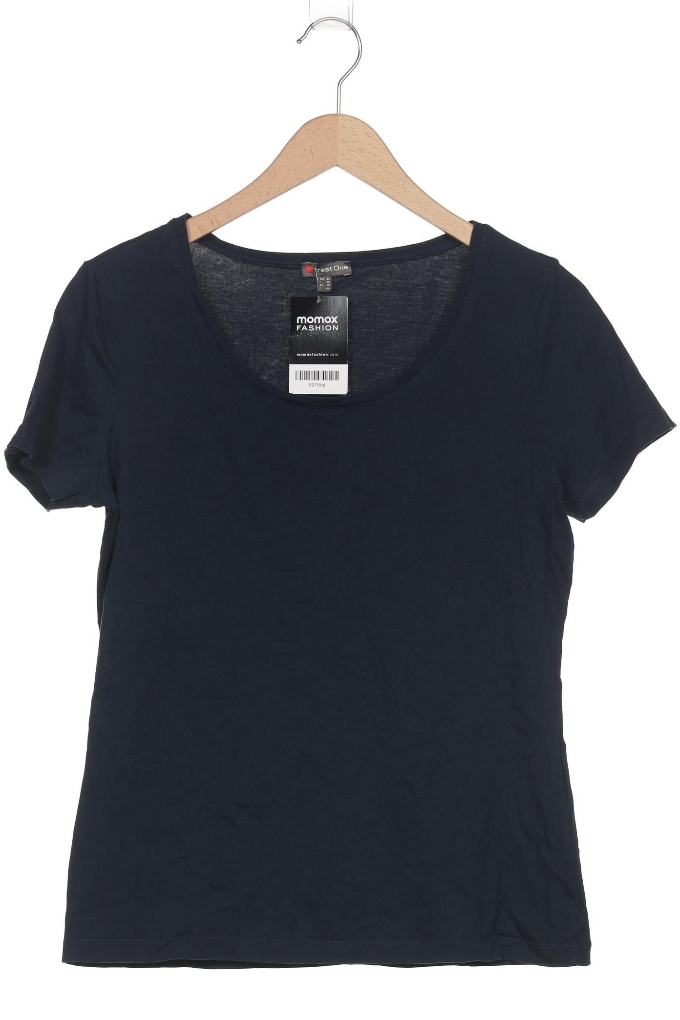 

Street One Damen T-Shirt, marineblau, Gr. 42