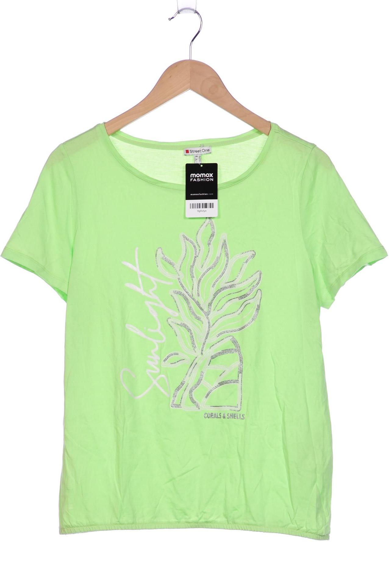 

Street One Damen T-Shirt, grün, Gr. 40