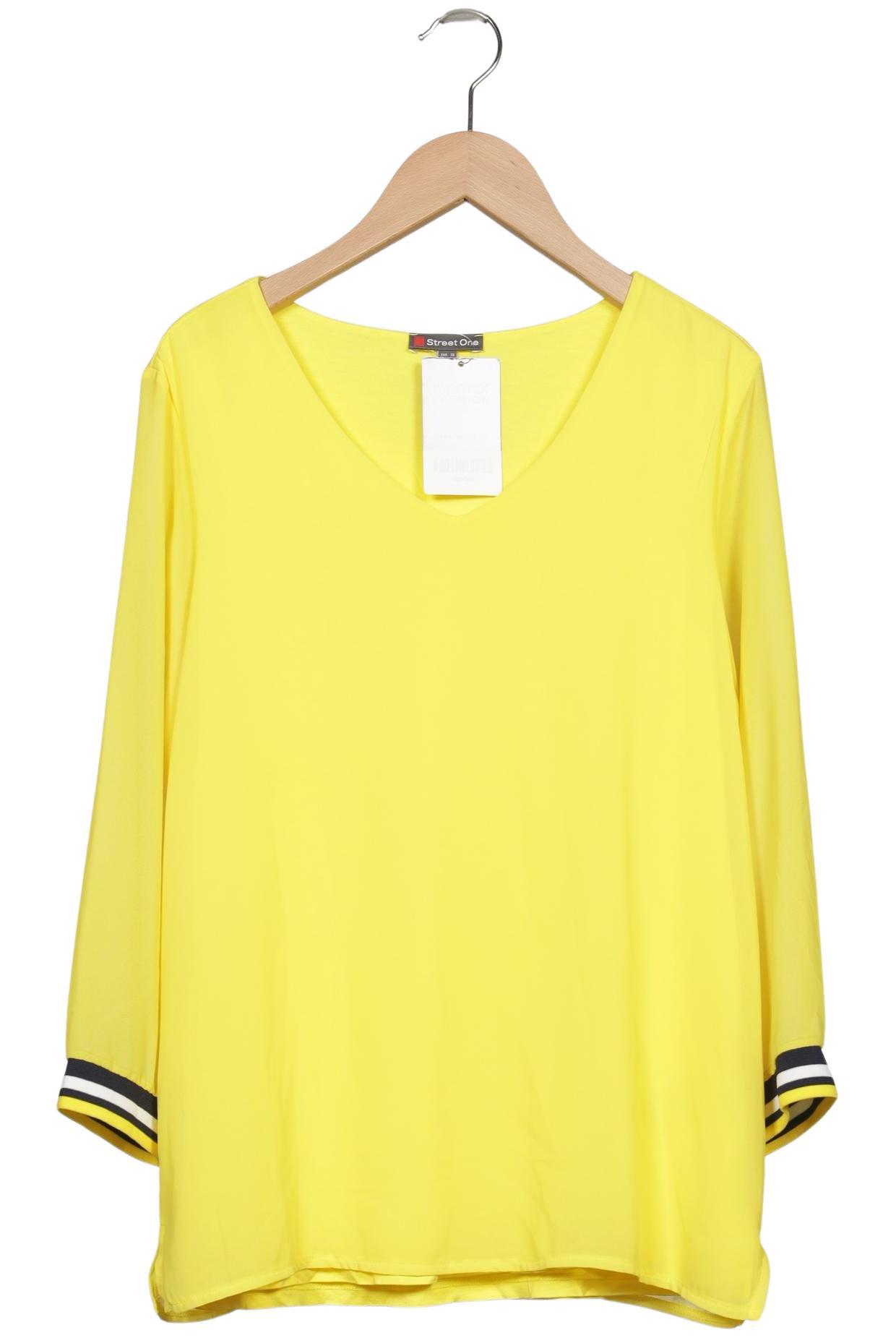 

Street One Damen Bluse, gelb, Gr. 36