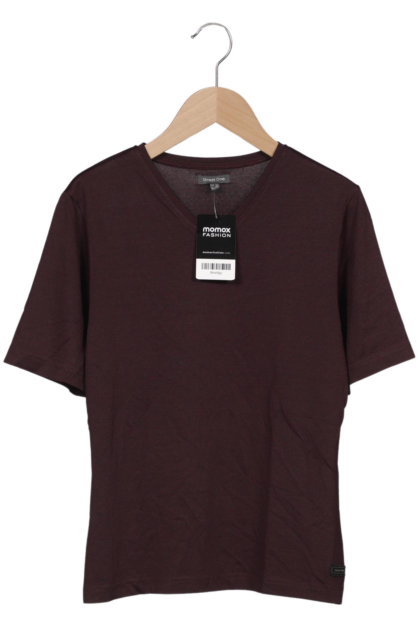 

Street One Damen T-Shirt, bordeaux, Gr. 38