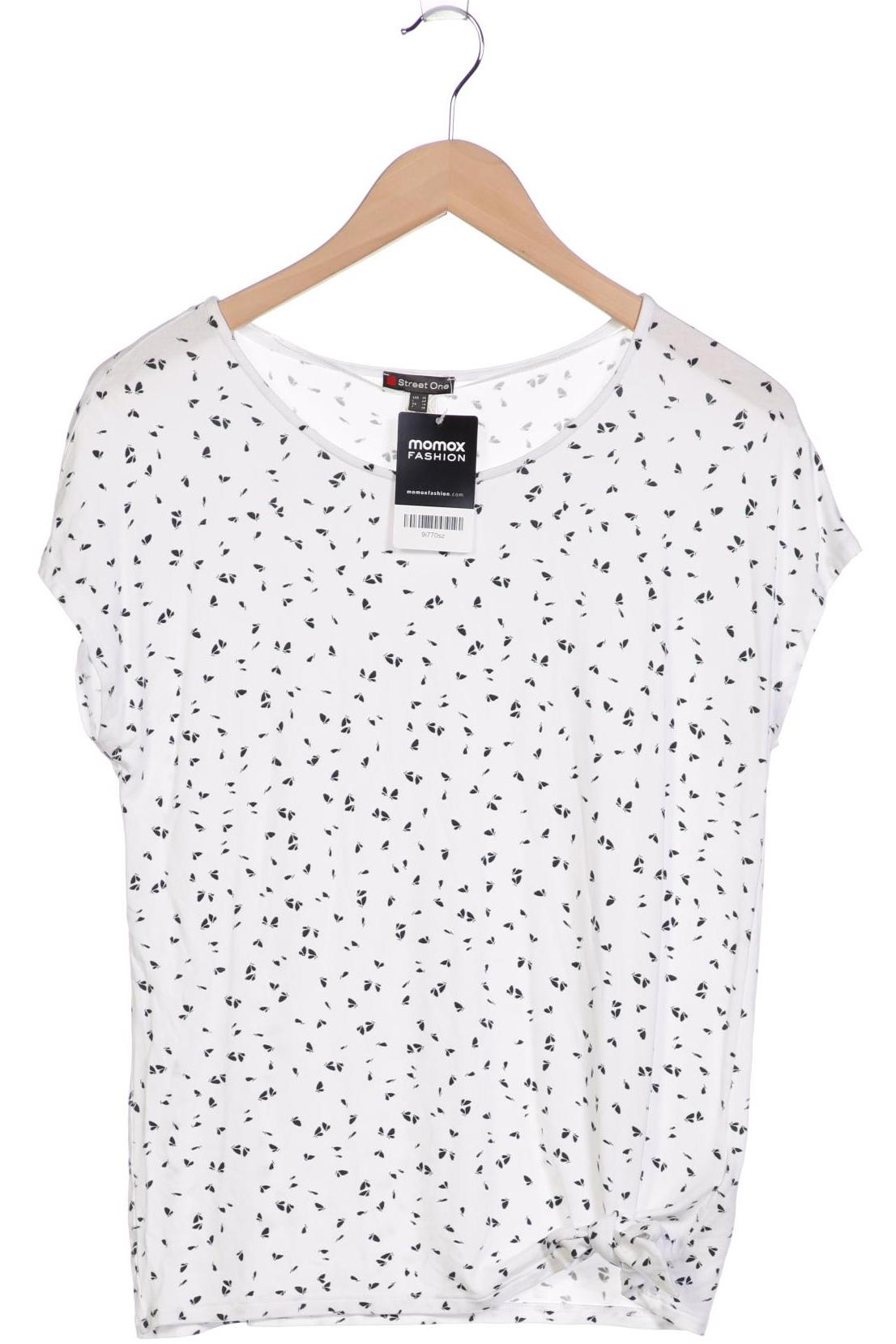 

Street One Damen T-Shirt, weiß, Gr. 36