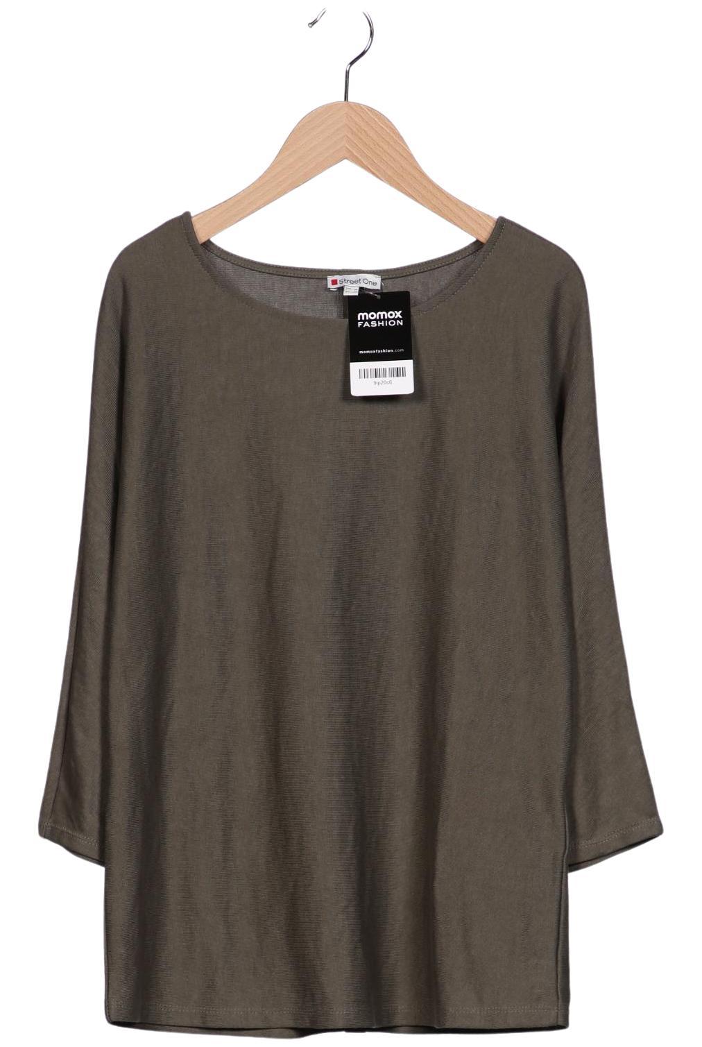 

Street One Damen Pullover, grün, Gr. 38