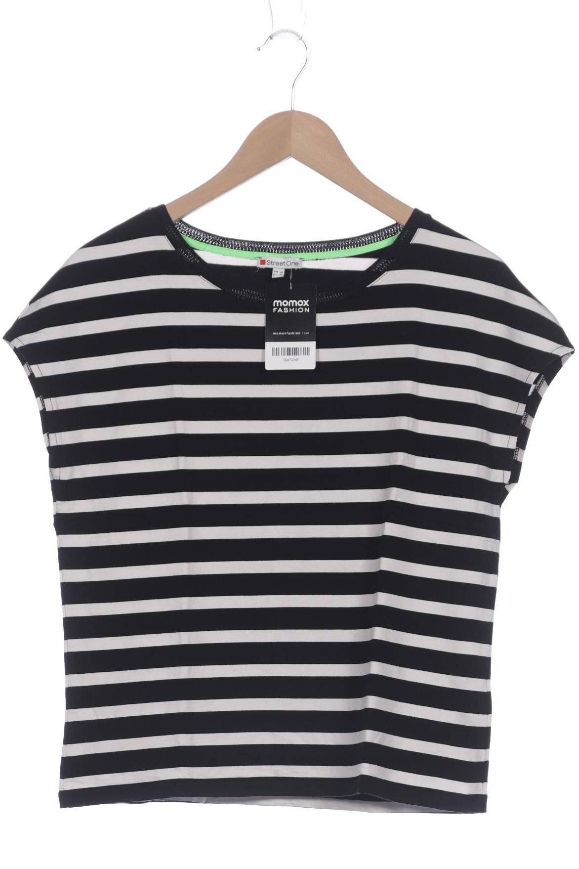 

Street One Damen T-Shirt, schwarz, Gr. 38