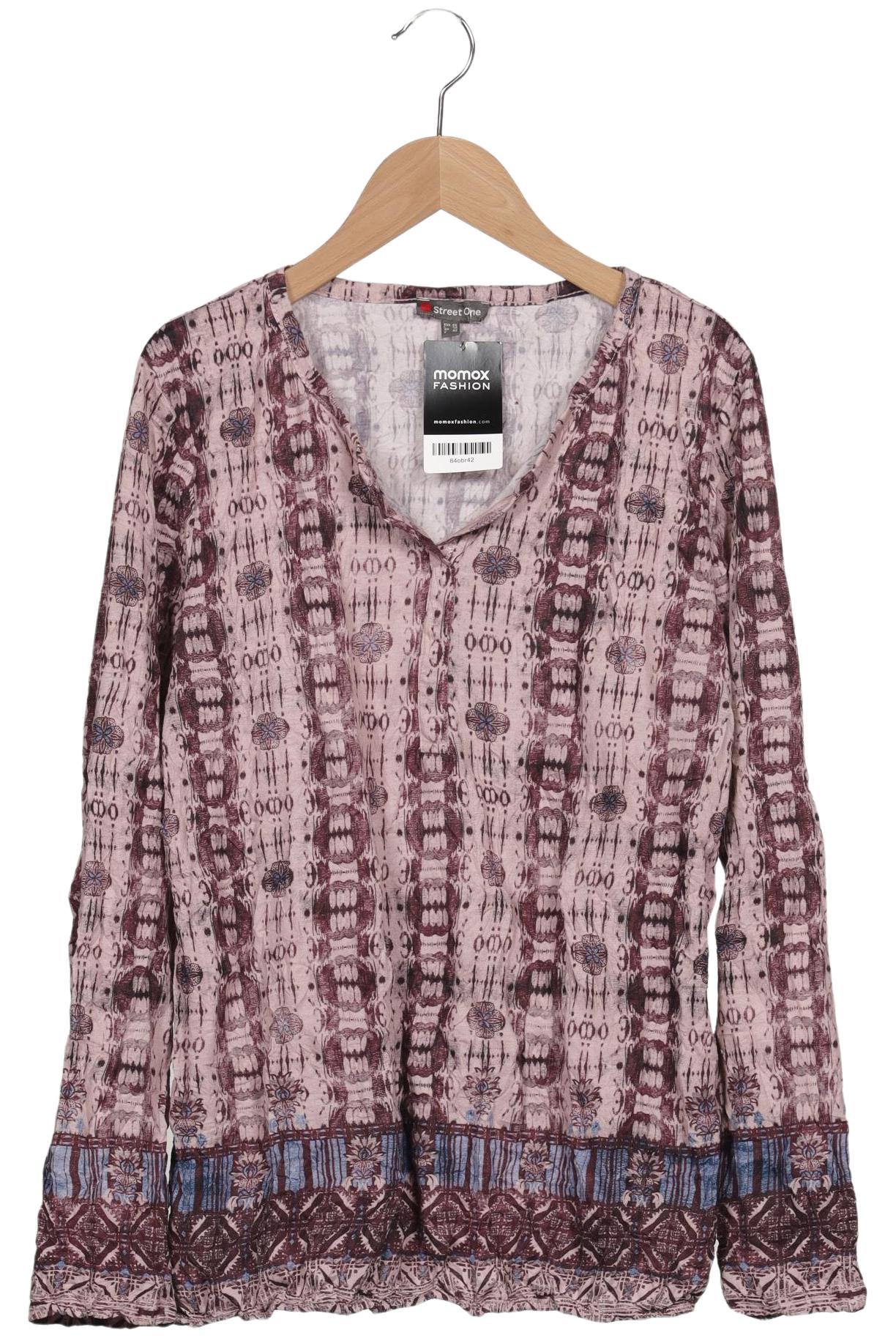 

Street One Damen Langarmshirt, pink, Gr. 40