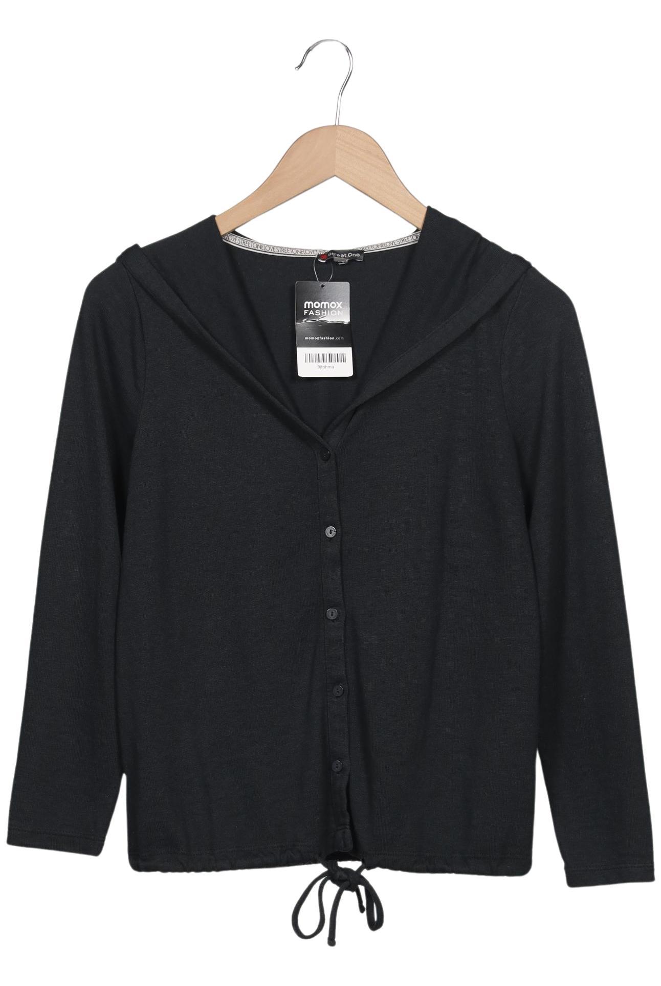 

Street One Damen Strickjacke, marineblau, Gr. 34