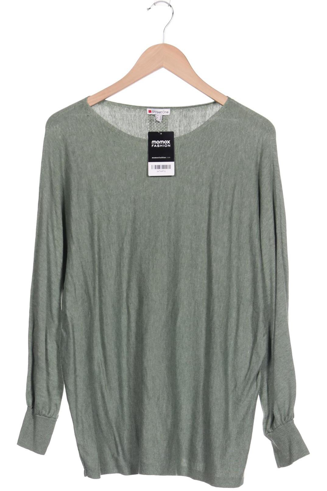 

Street One Damen Pullover, grün, Gr. 44